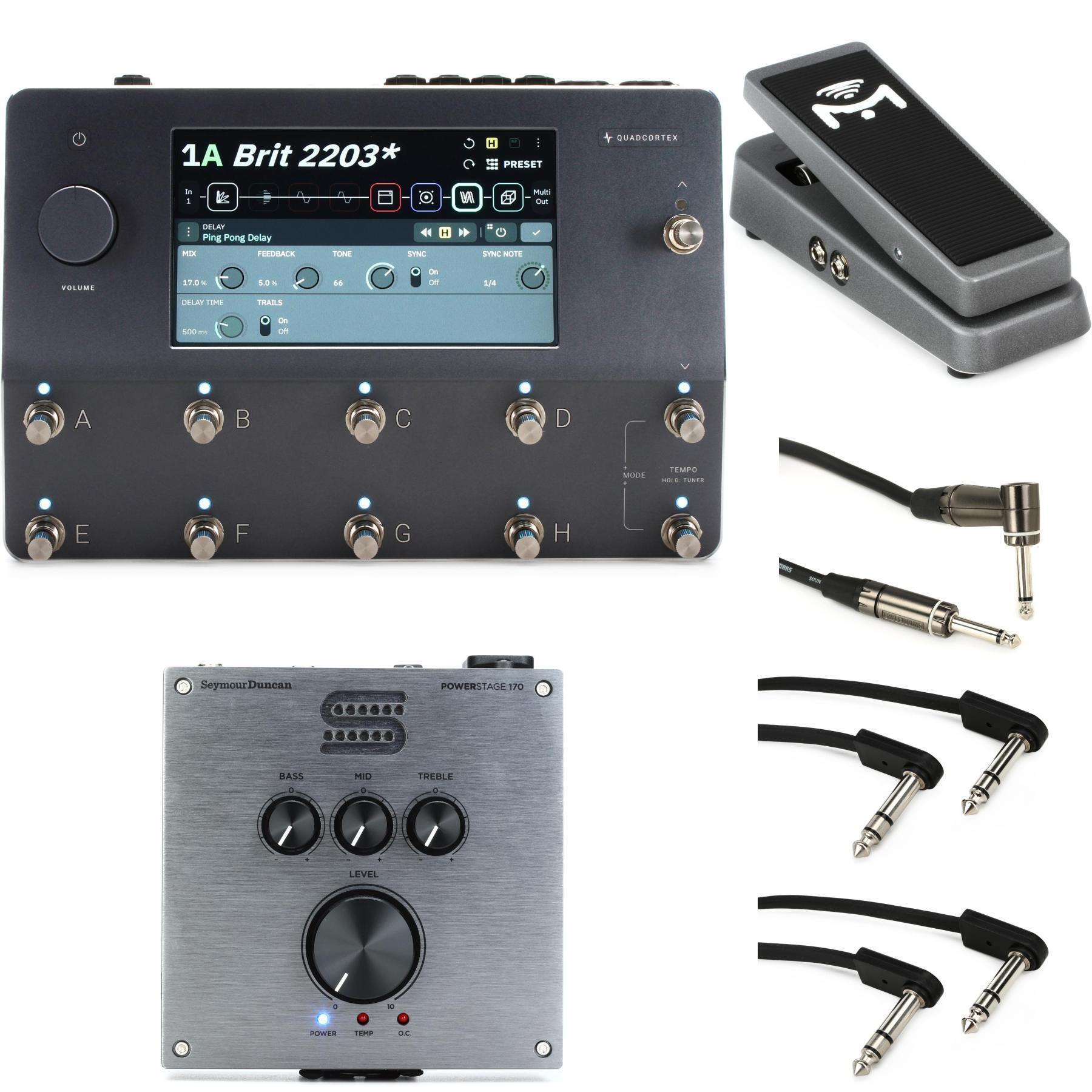 Neural DSP Quad Cortex Quad-Core Digital Effects Modeler/Profiling  Floorboard