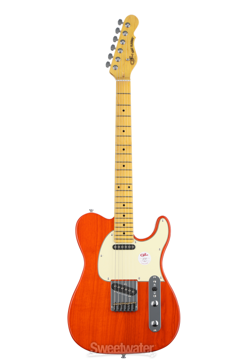 G&L Tribute ASAT Classic Electric Guitar - Clear Orange