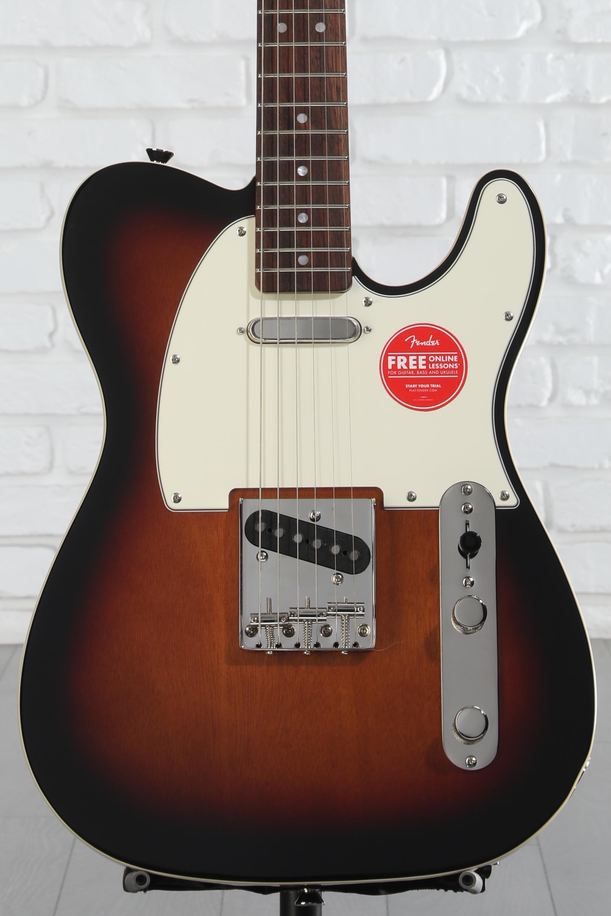 Squier Telecaster Custom サンバースト Squier Classic Vibe 60's Telecaster Custom - 3-Tone Sunburst