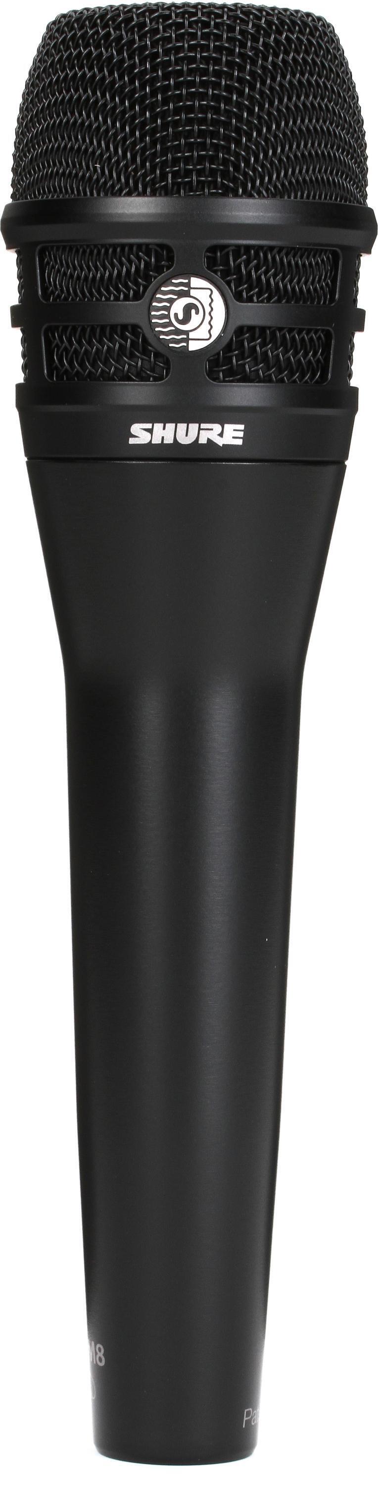 KSM 58 Gold Handle Dynamic Vocal Microphone With XLR Cable & Stand - For Singing, Streaming, Recording