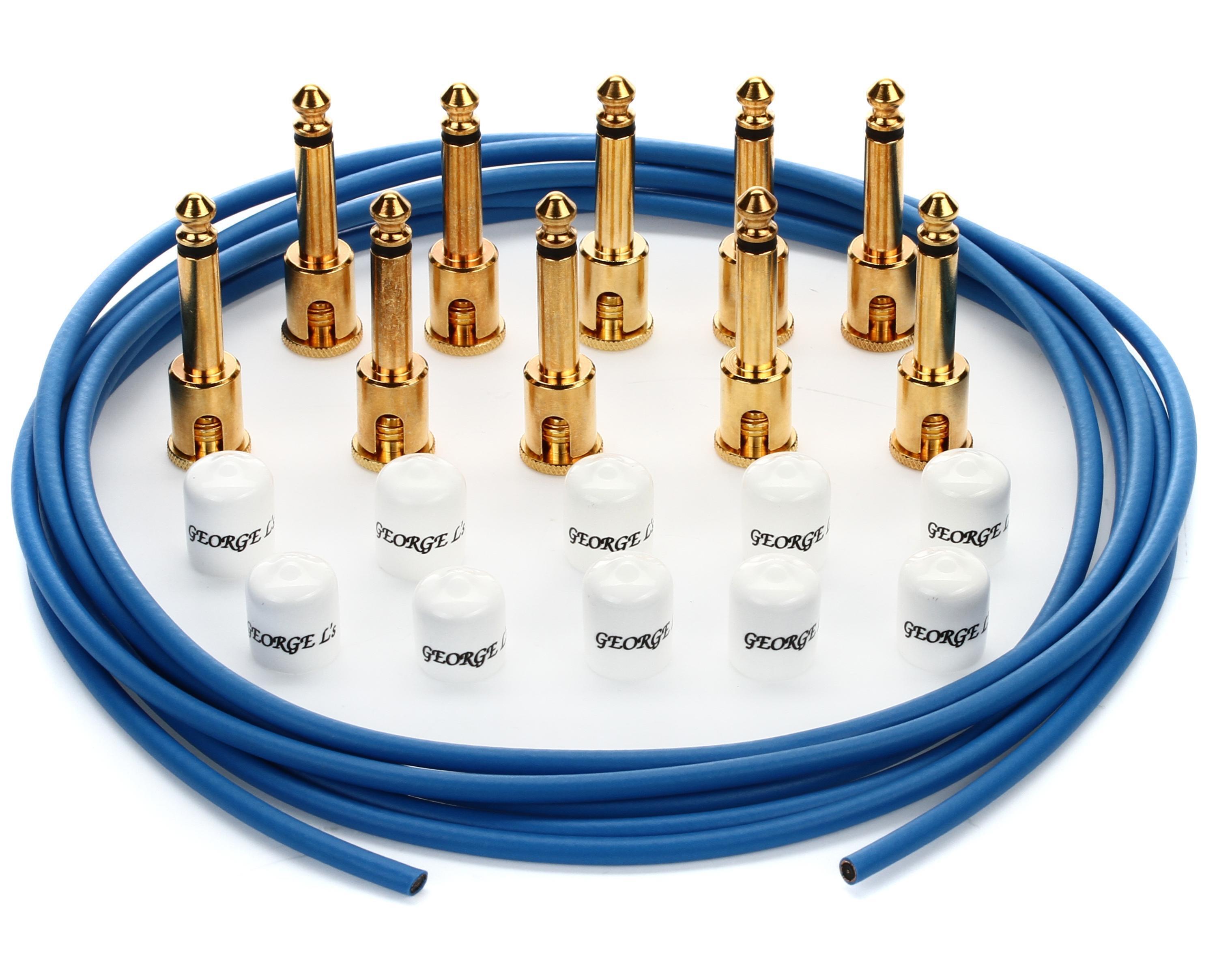 Effects Cable Kit - Blue/Gold - Sweetwater