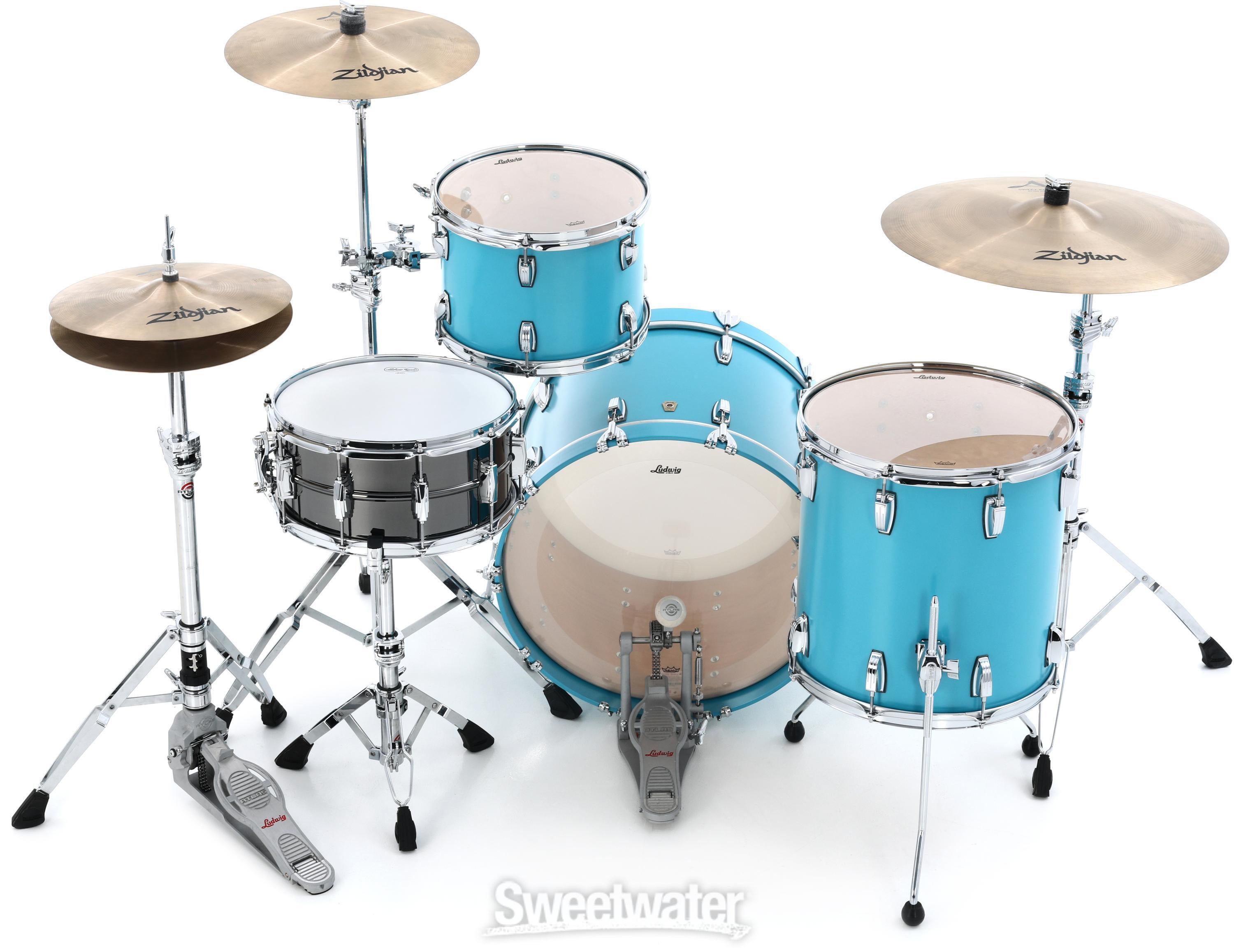 Vỏ 3 mảnh của Ludwig Classic Maple FabVỏ 3 mảnh của Ludwig Classic Maple Fab  