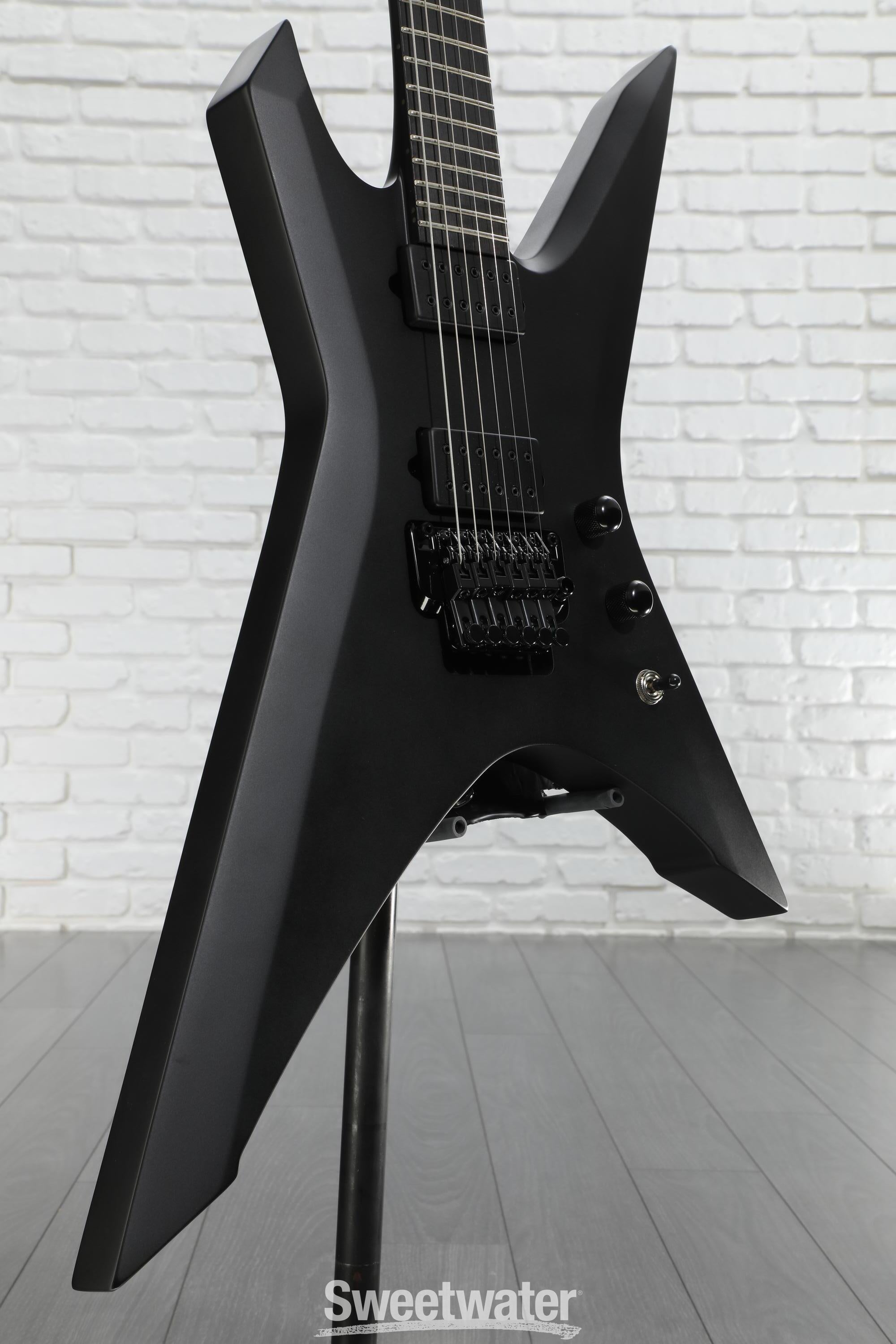 Ibanez Iron Label Xiphos - Black Flat | Sweetwater