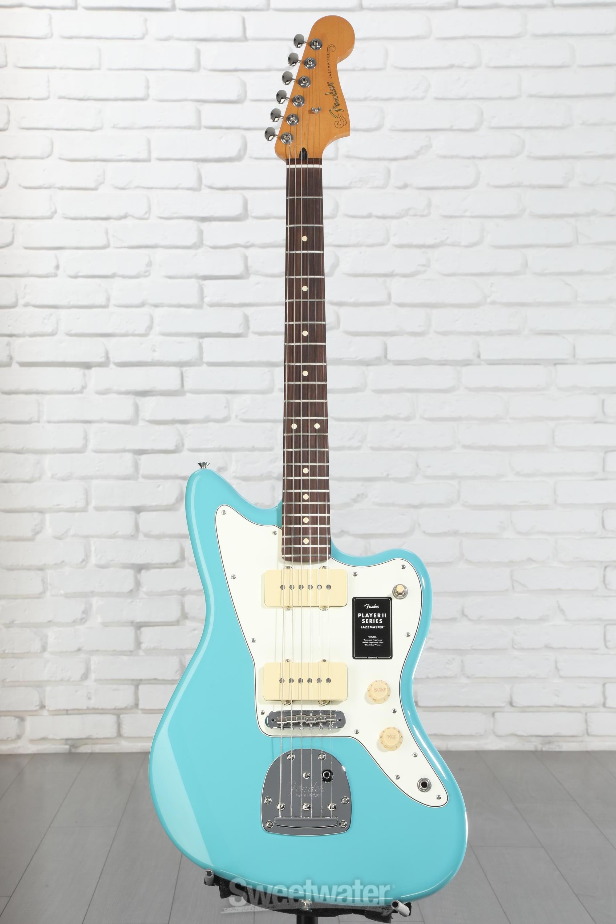 Fender Player II Jazzmaster Electric Guitar - Aquatone Blue