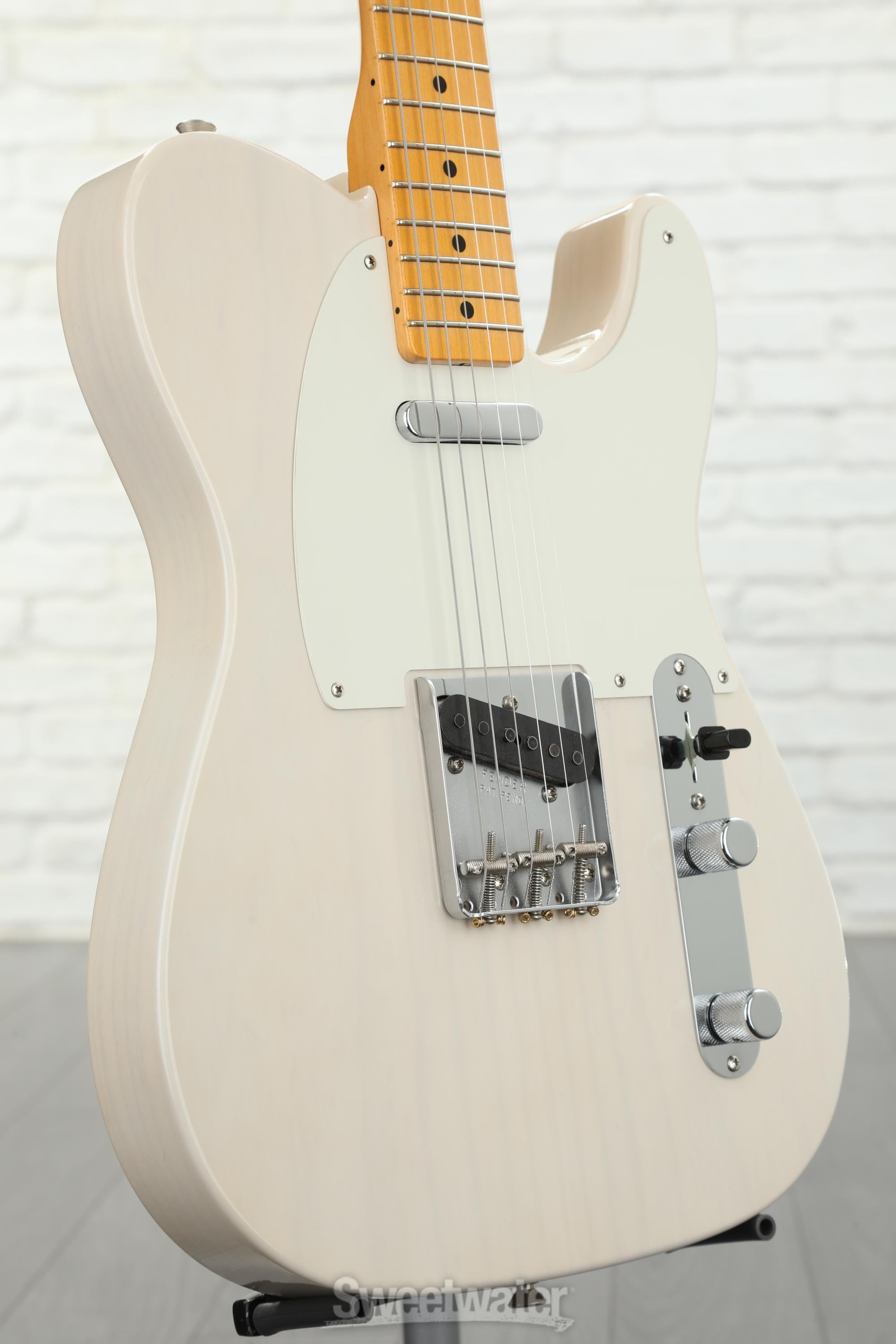 Fender Custom Shop 1958 Vintage Custom Top-Load Telecaster - Aged White  Blonde