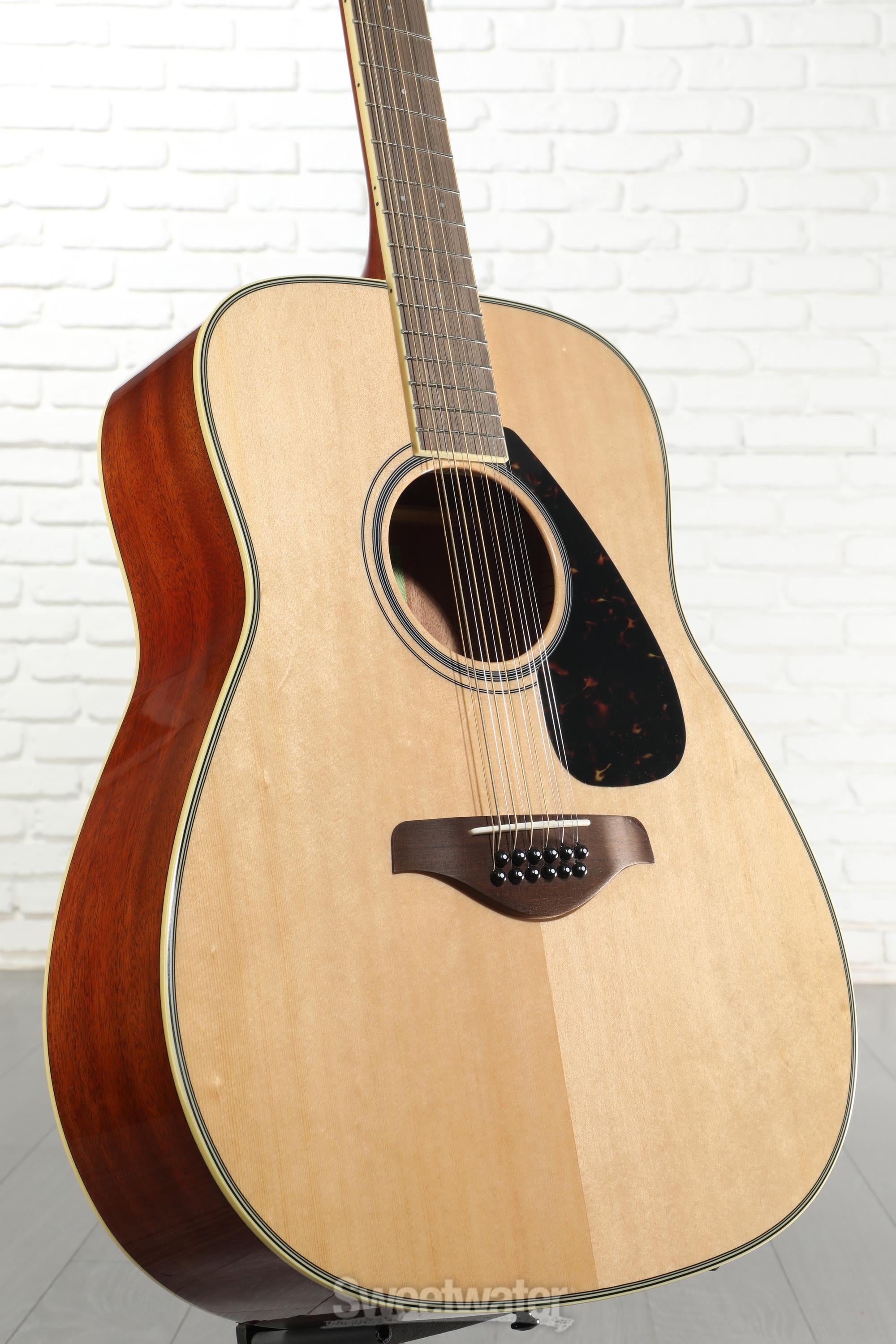 Yamaha FG820-12 12-string Acoustic Guitar - Natural | Sweetwater