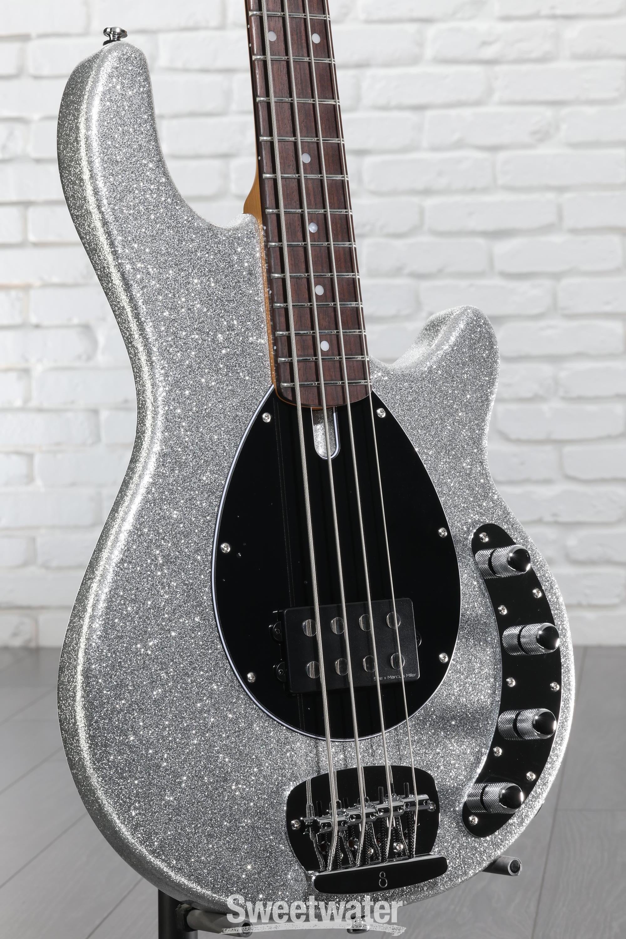Photo of Sire Marcus Miller Z3 Bass Guitar - Silver Sparkle