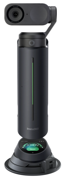 Insta360 Wave Conference Mic with Link 2 Webcam and Table Mount