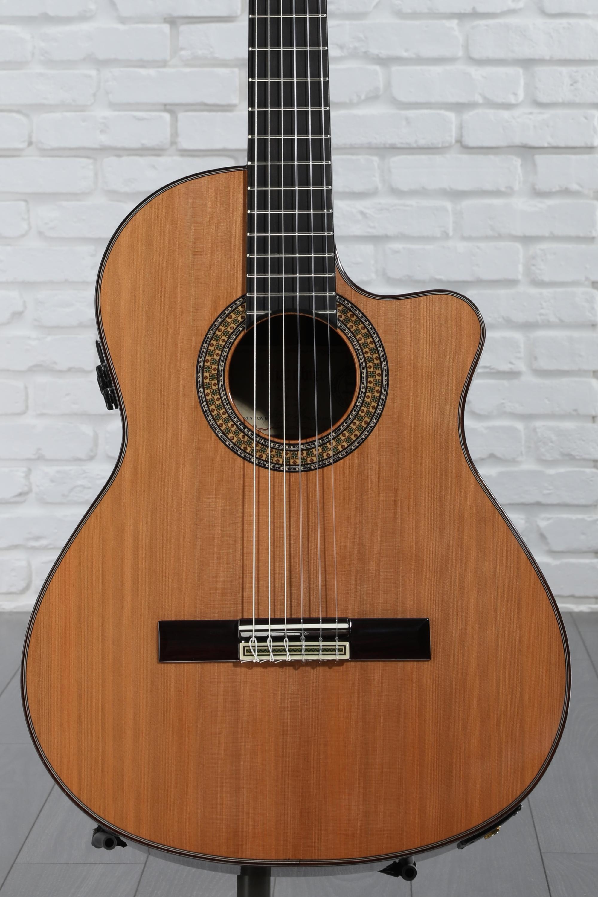 Alhambra 9 P CW E8 Acoustic-electric Classical Guitar
