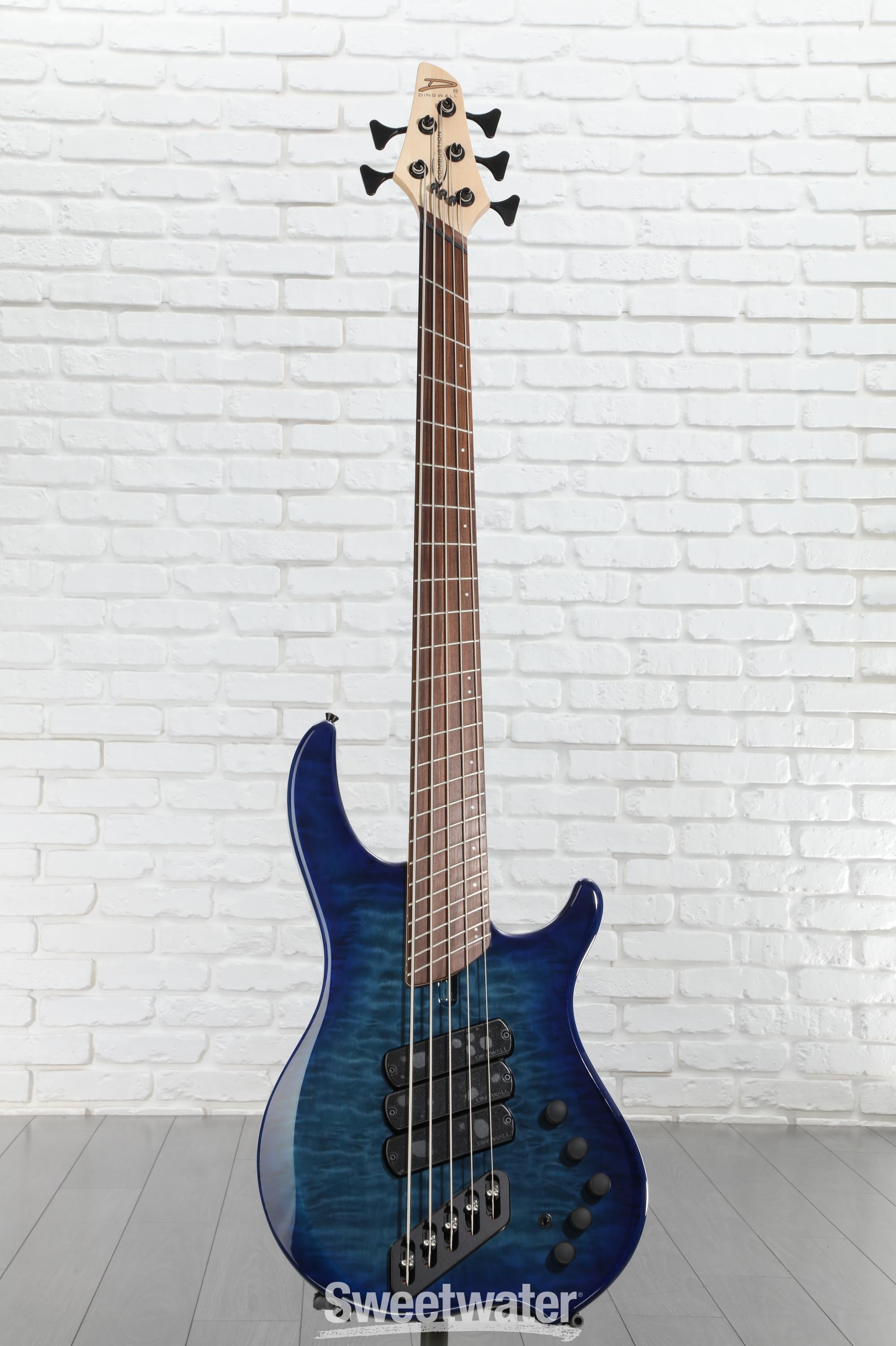 Dingwall Guitars Combustion 5-string Electric Bass - Indigo