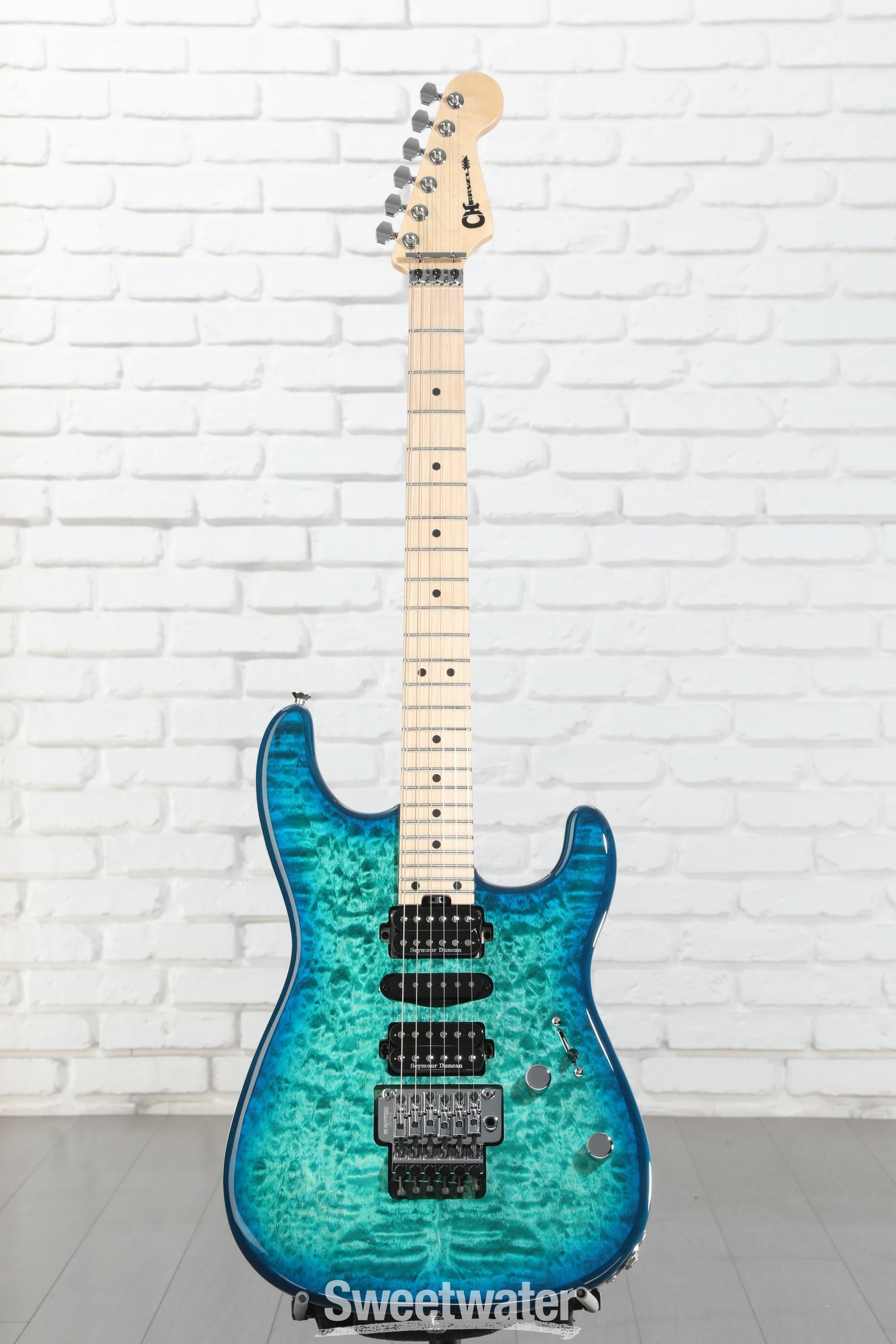 Charvel MJ San Dimas Style 1 HSH FR M QM Electric Guitar