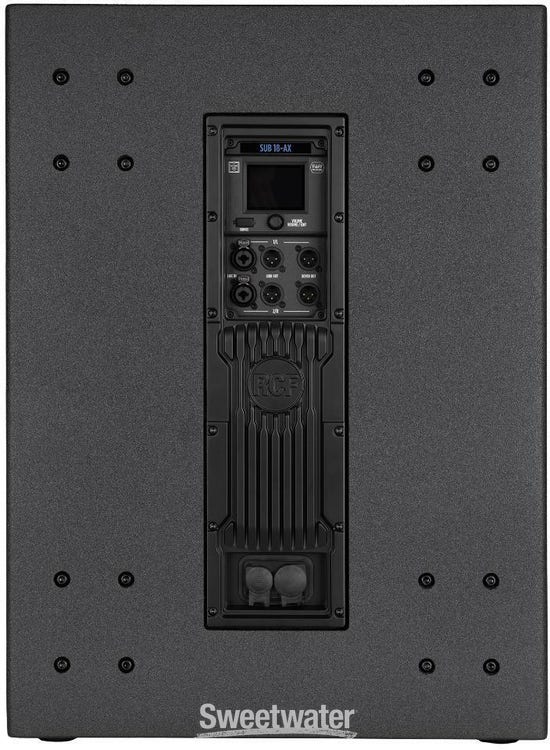 RCF SUB 18-AX 2,200-watt 18-inch Active Subwoofer - Black