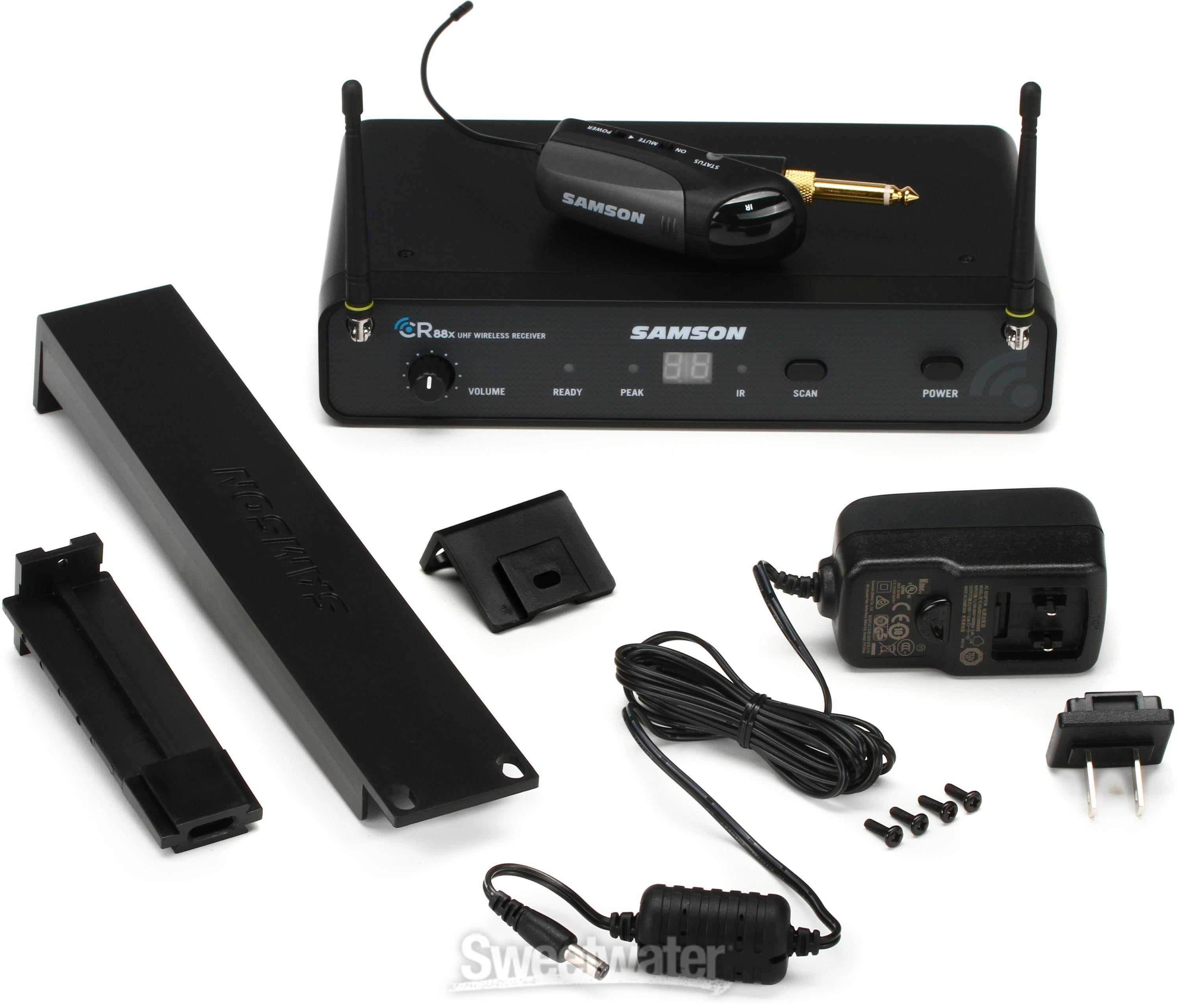 Samson AirLine 88x Guitar Wireless System - D Band | Sweetwater