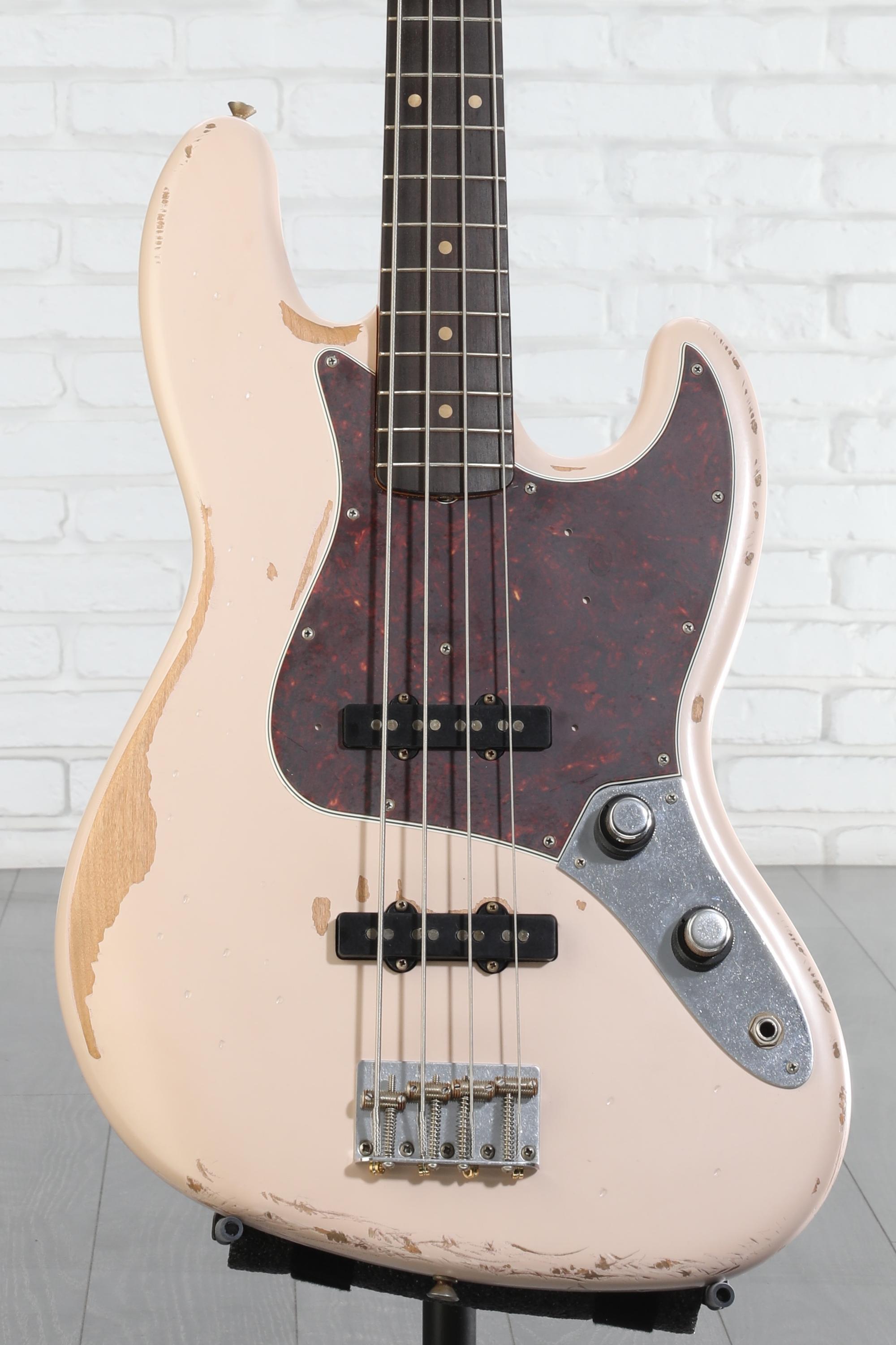 ベース squier by fender jazz bass flea custom squier by fender jazz bass flea custom - メルカリ