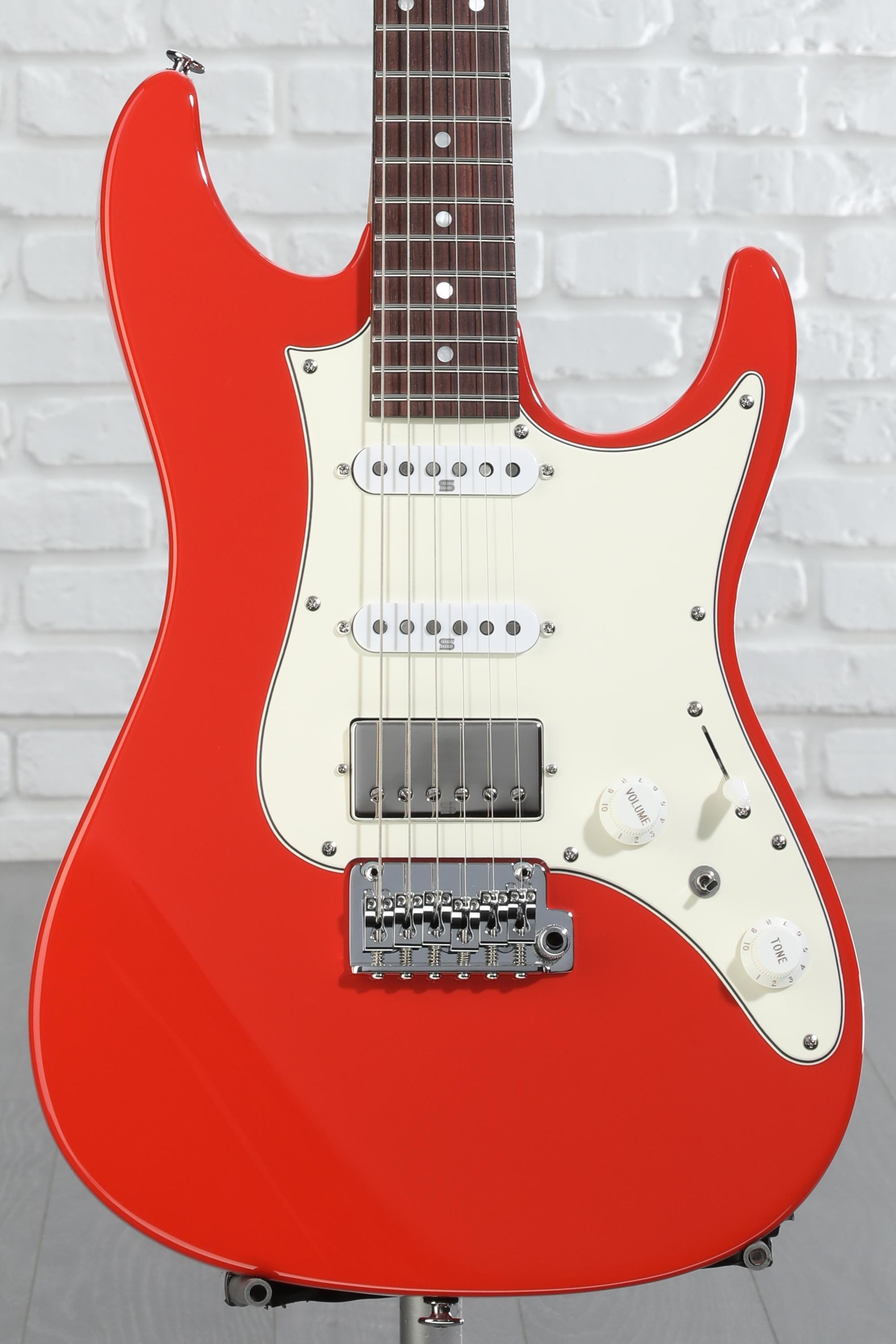 Ibanez Prestige AZ2204NW Electric Guitar - Vermillion Red | Sweetwater