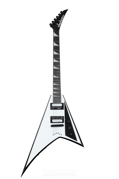 Jackson Rhoads JS32T - White with Black Bevels | Sweetwater