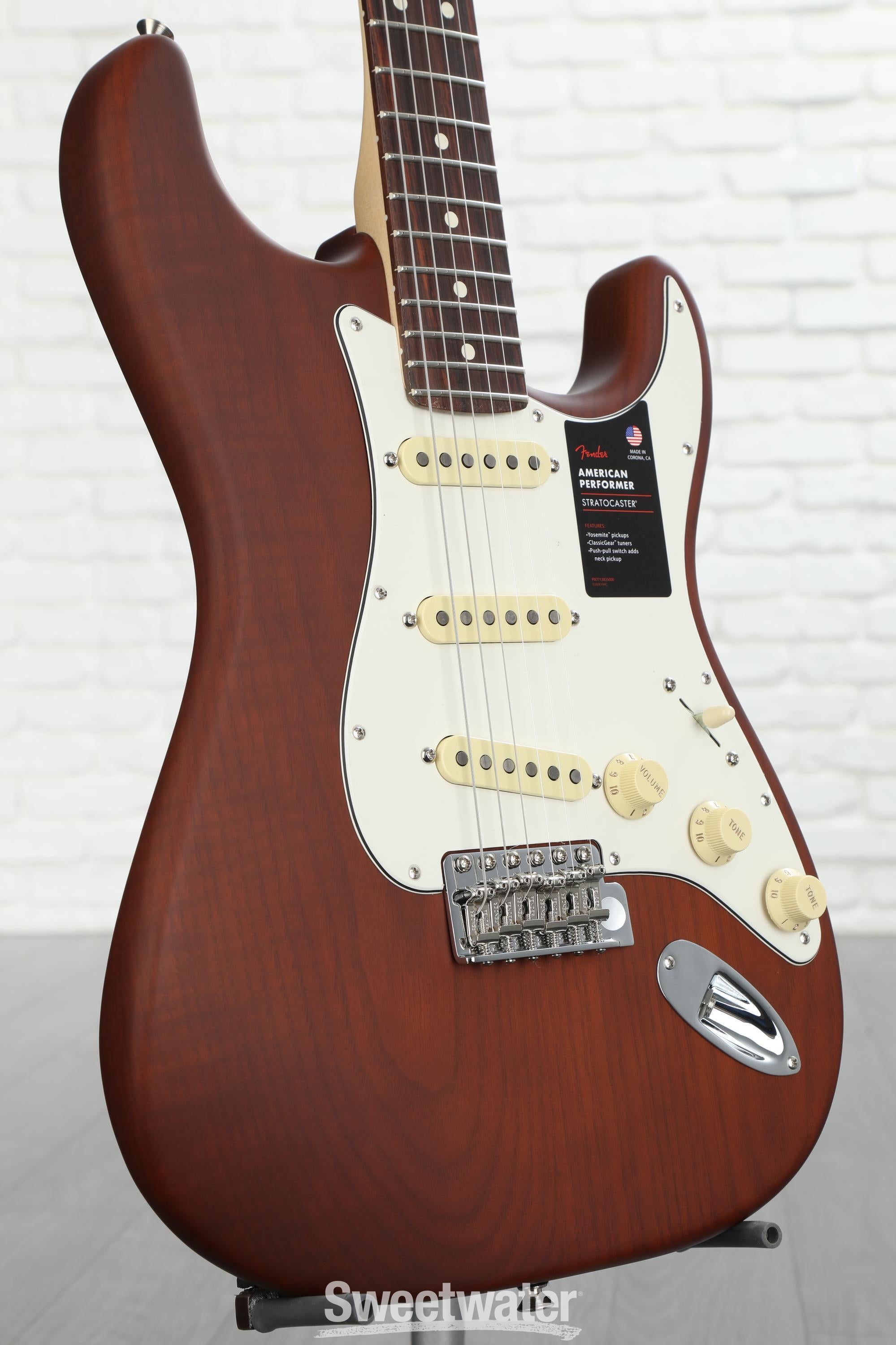 Fender Limited-edition American Performer Timber Stratocaster