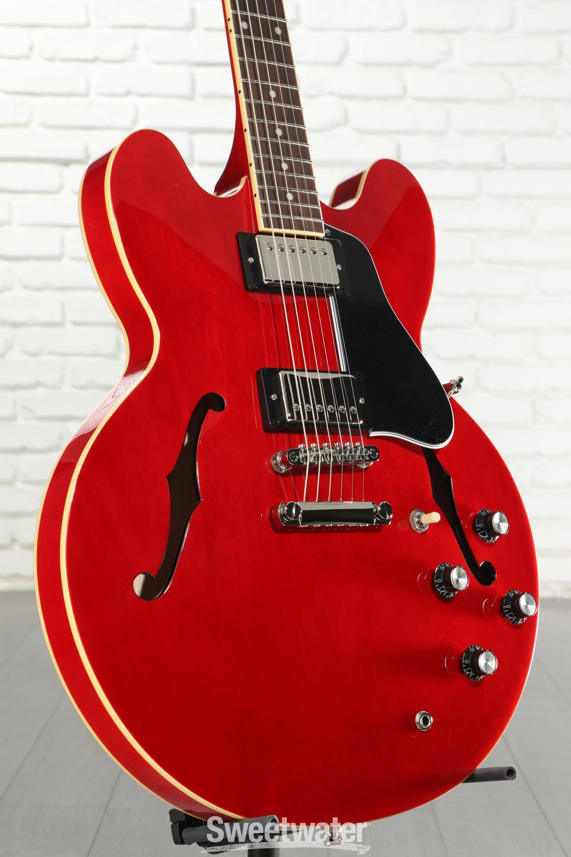 Epiphone ES-335 Semi-hollowbody Electric Guitar - Cherry | Sweetwater