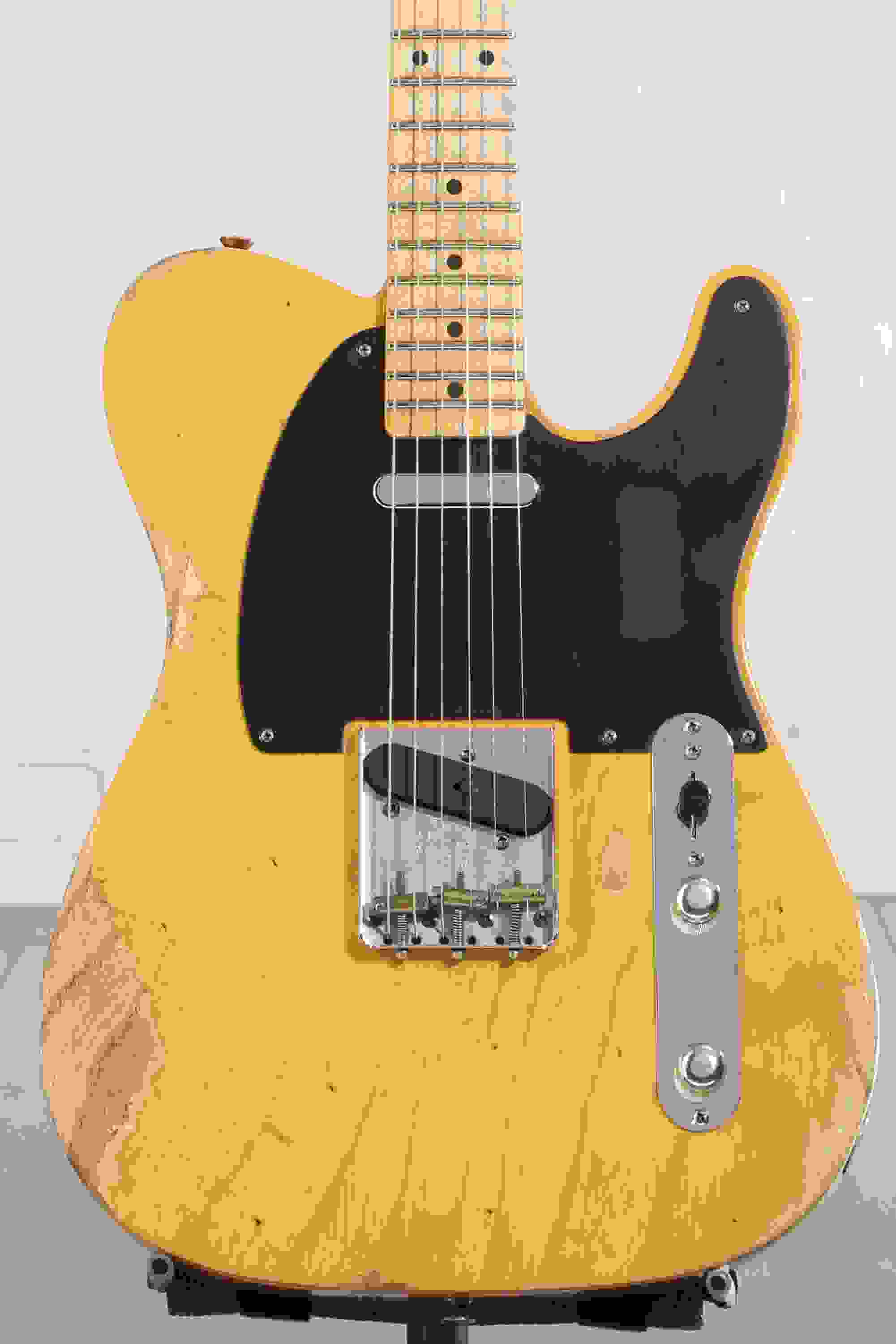 Fender Custom Shop 1953 Telecaster Heavy Relic Electric Guitar - Butterscotch Blonde