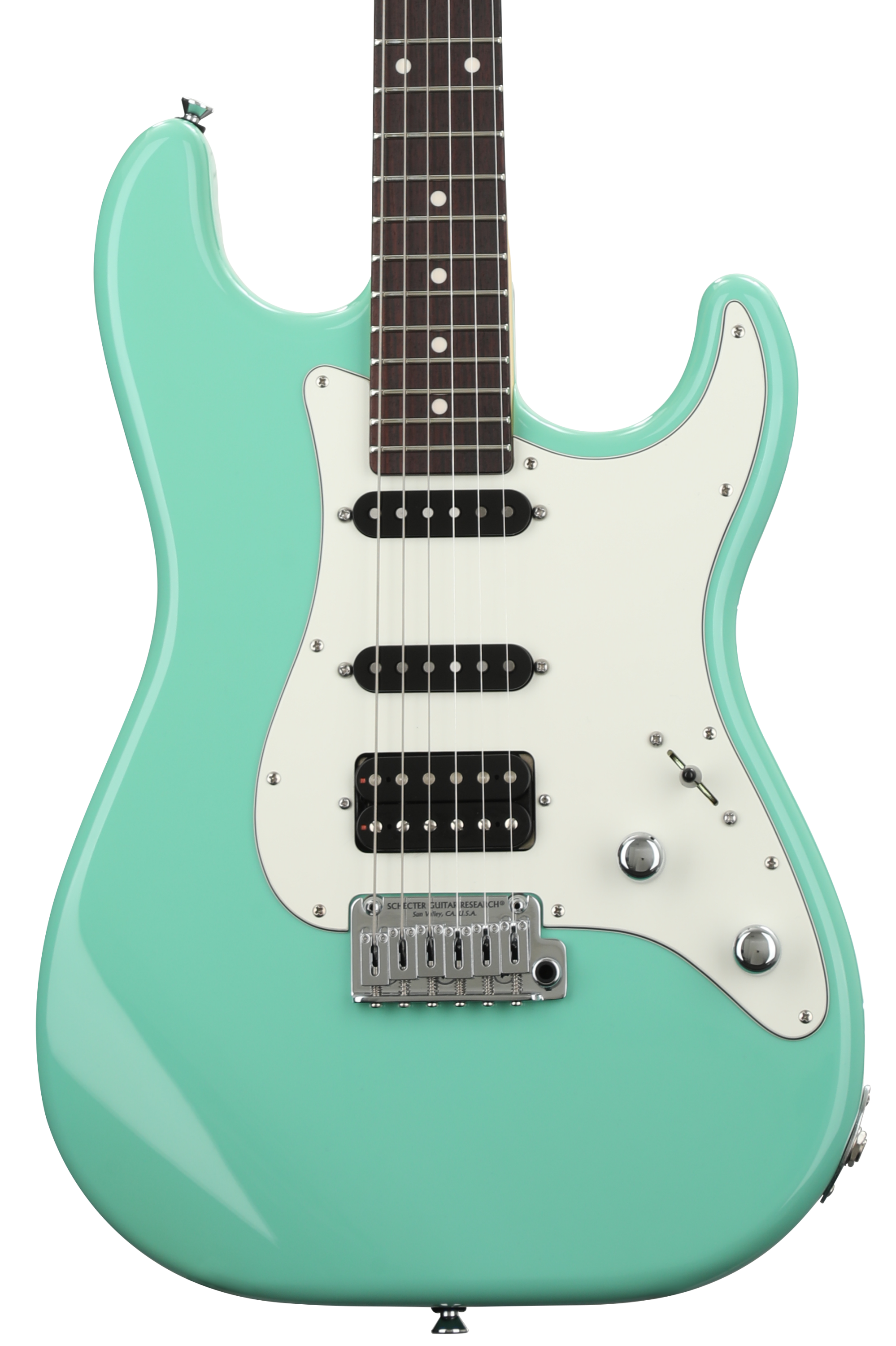 Schecter USA Traditional HSS - Seafoam Green with Rosewood
