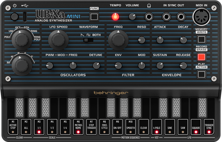 Behringer UB-Xa Mini Analog Synthesizer | Sweetwater