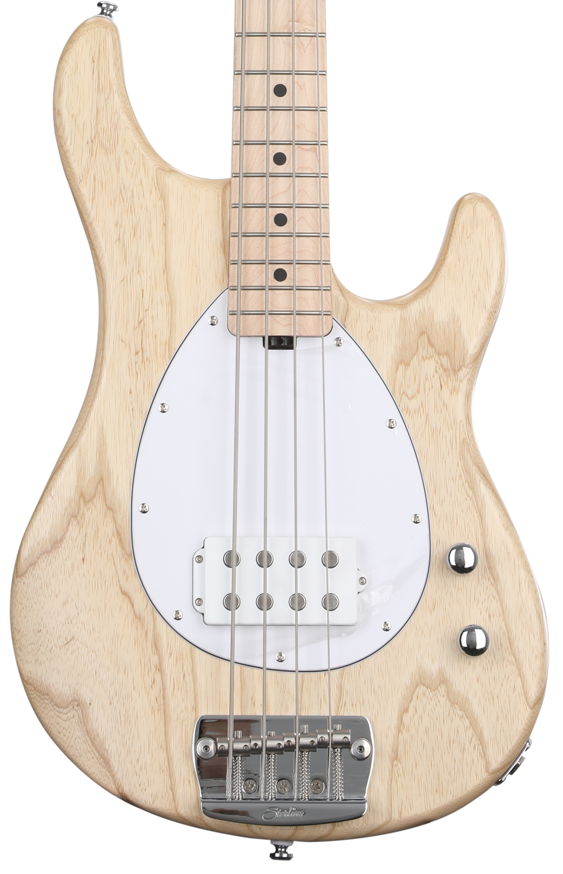 Sterling By Music Man SB14 Passive Electric Bass Guitar - Natural