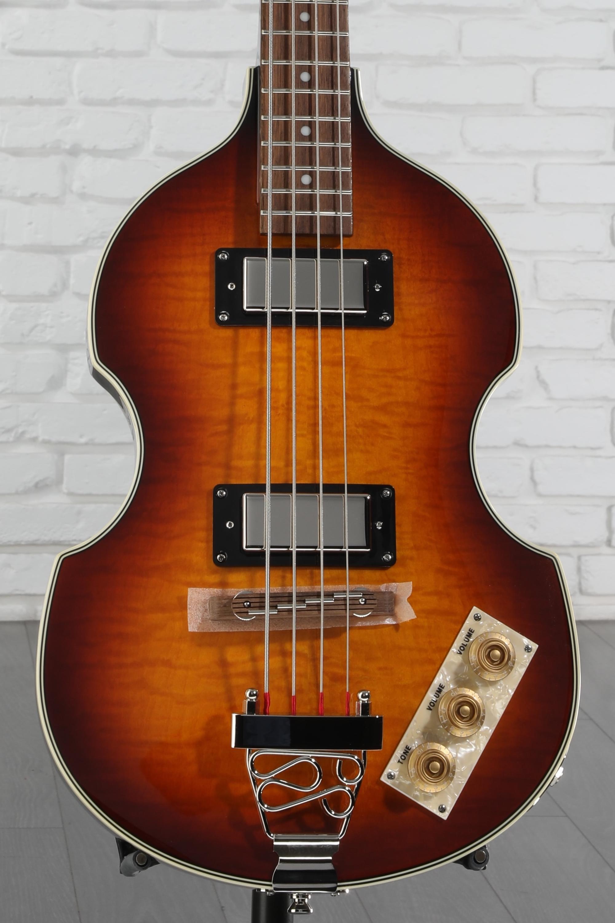 エピフォン ビオラベース Epiphone Viola Bass - Vintage Sunburst | Sweetwater