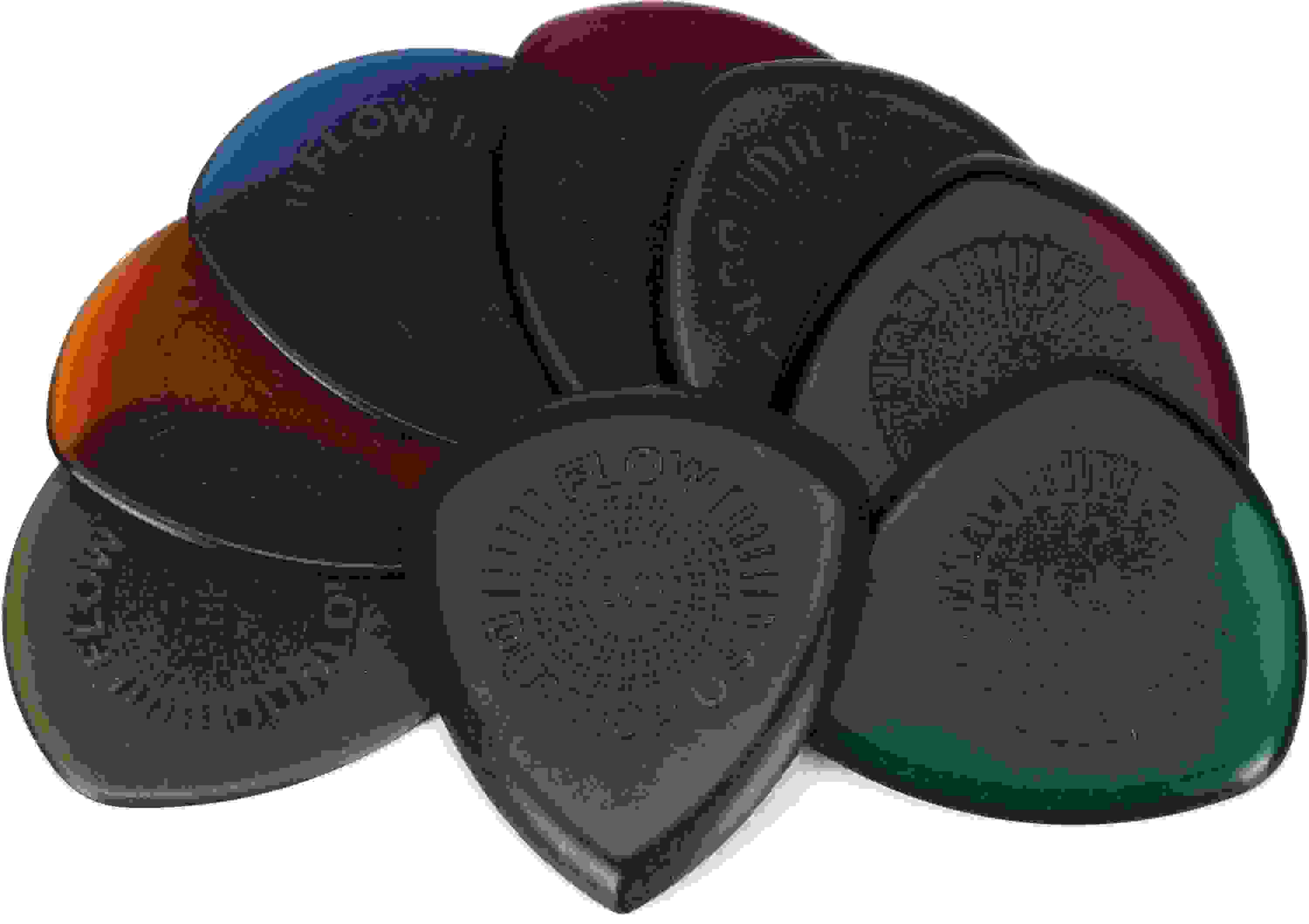 Dunlop PVP114 Pick Flow Variety Pack 8pack Sweetwater