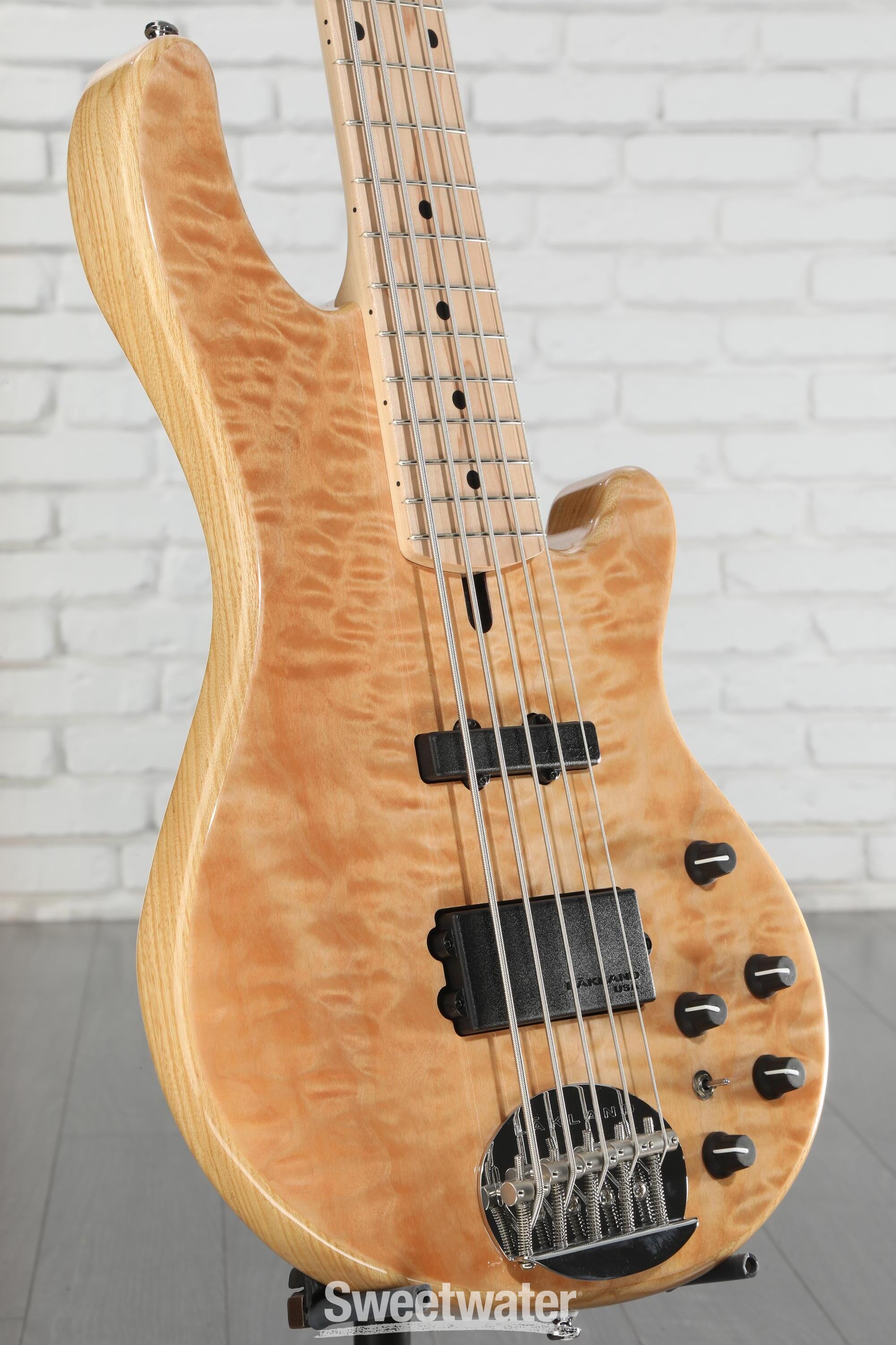 Lakland Skyline 55-02 Deluxe 5-string Bass Guitar - Natural