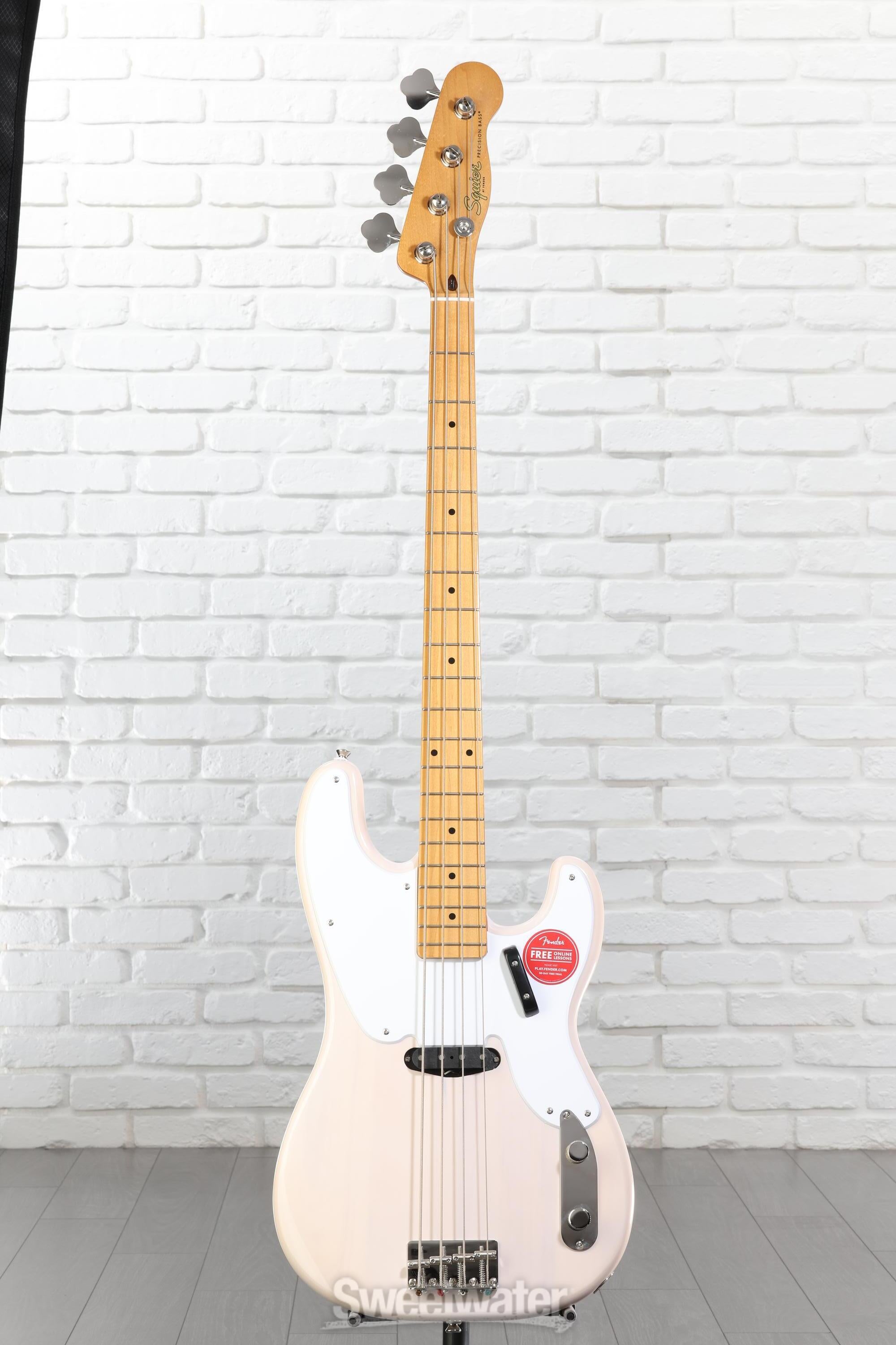 Squier Classic Vibe '50s Precision Bass - White Blonde | Sweetwater