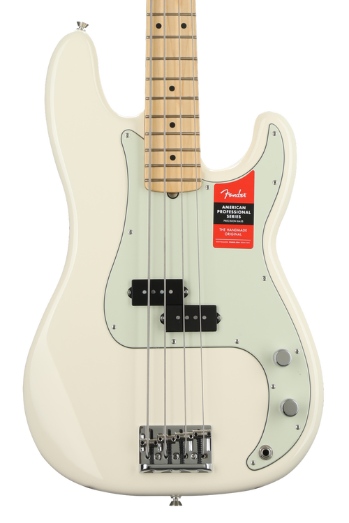 Fender Precision Bass アイボリー Fender American Professional Precision Bass - Olympic White