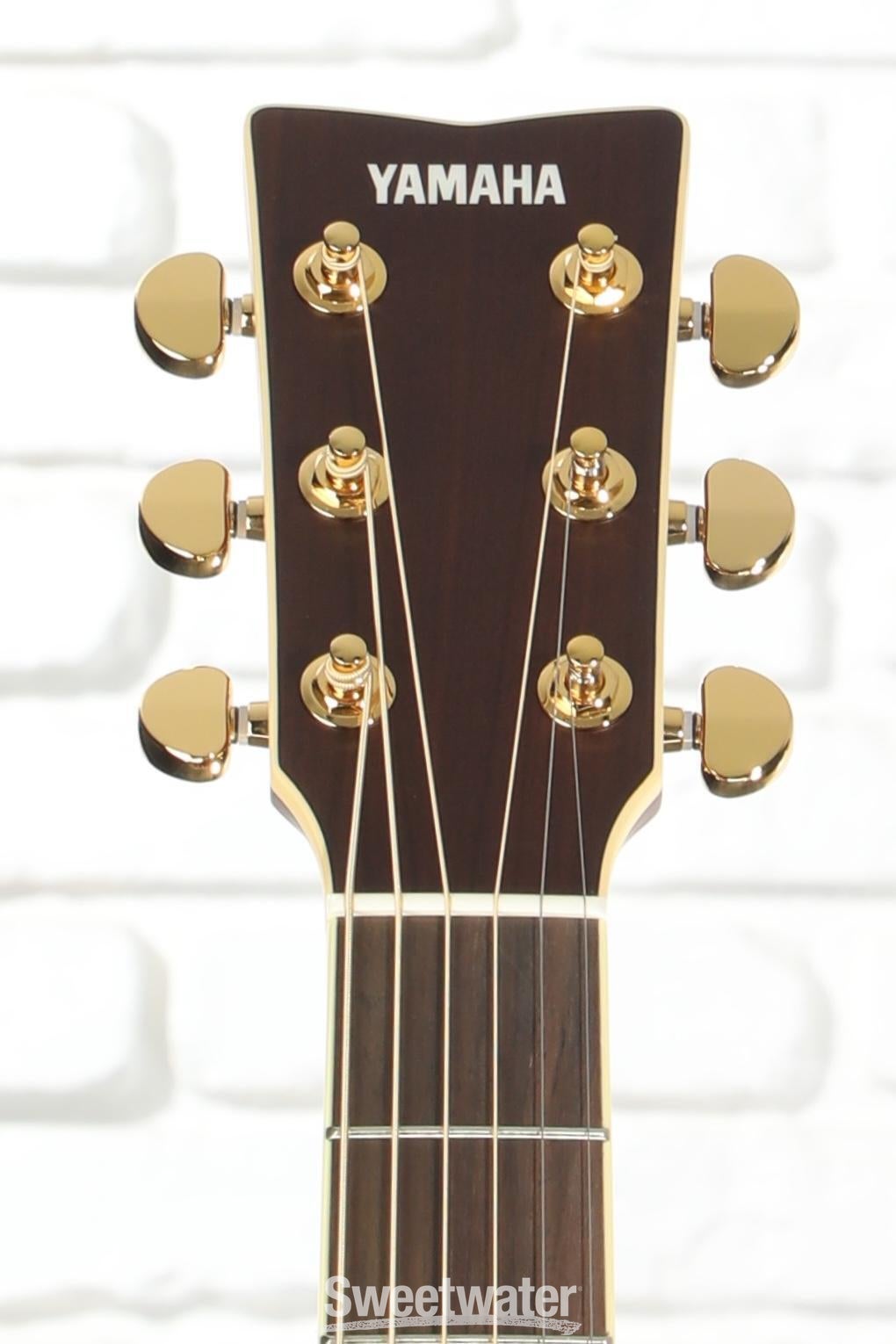 Yamaha LL6 ARE Original Jumbo Acoustic Guitar - Brown Sunburst