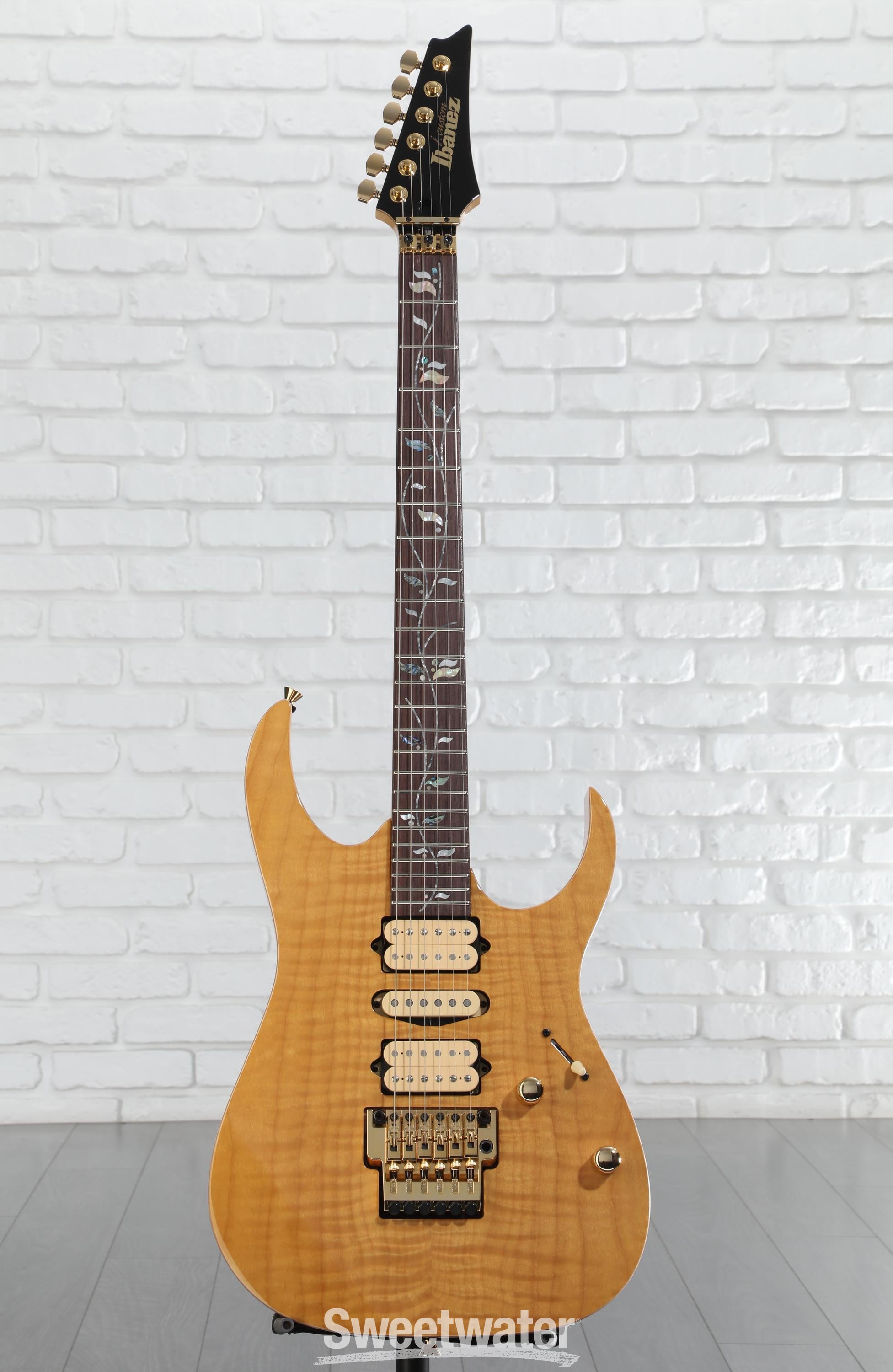Ibanez J Custom RG8570 Electric Guitar - Natural, Rosewood