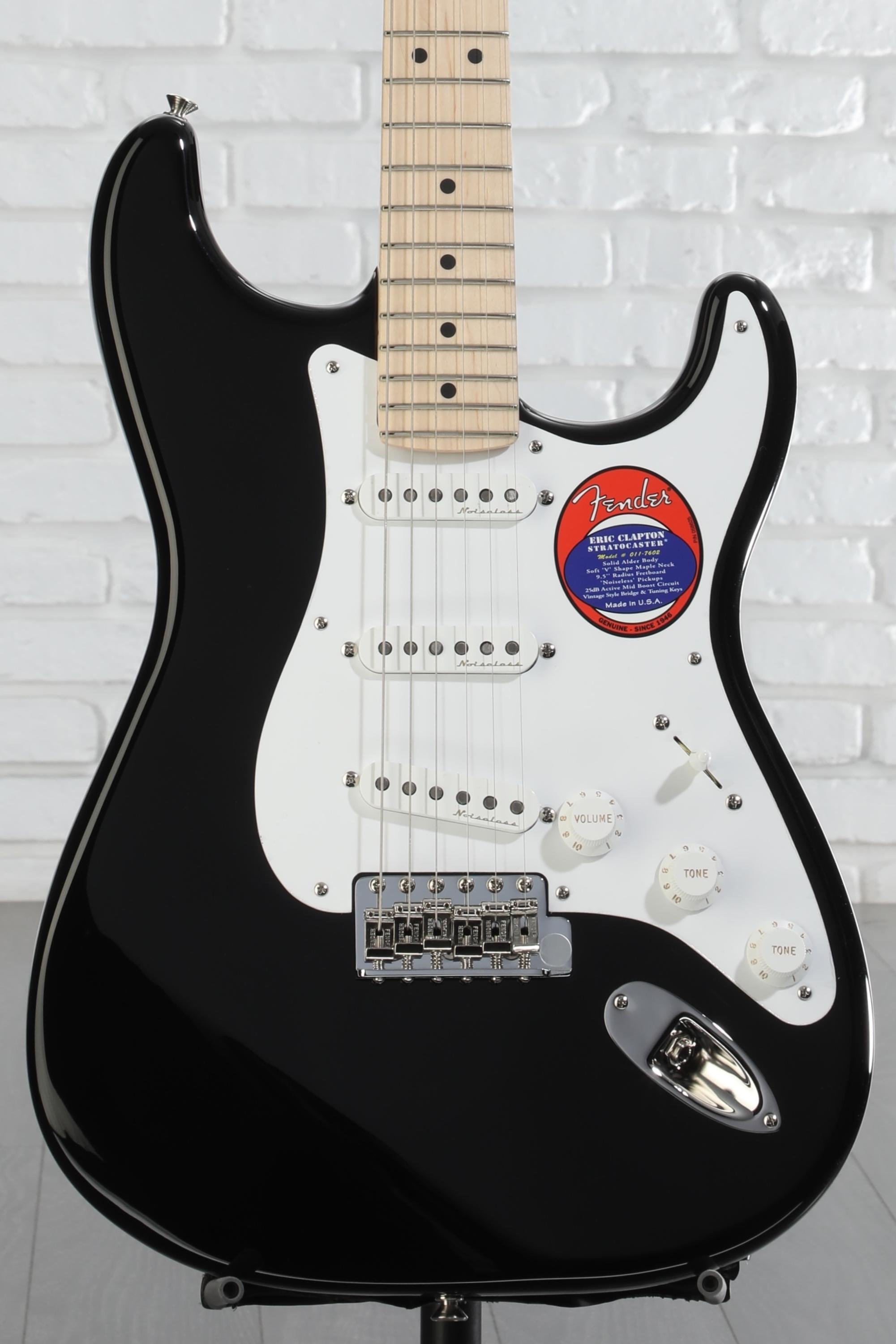 ギター Fender Eric Clapton Stratocaster Blackie Eric Clapton Signature Stratocaster® | Artist Series