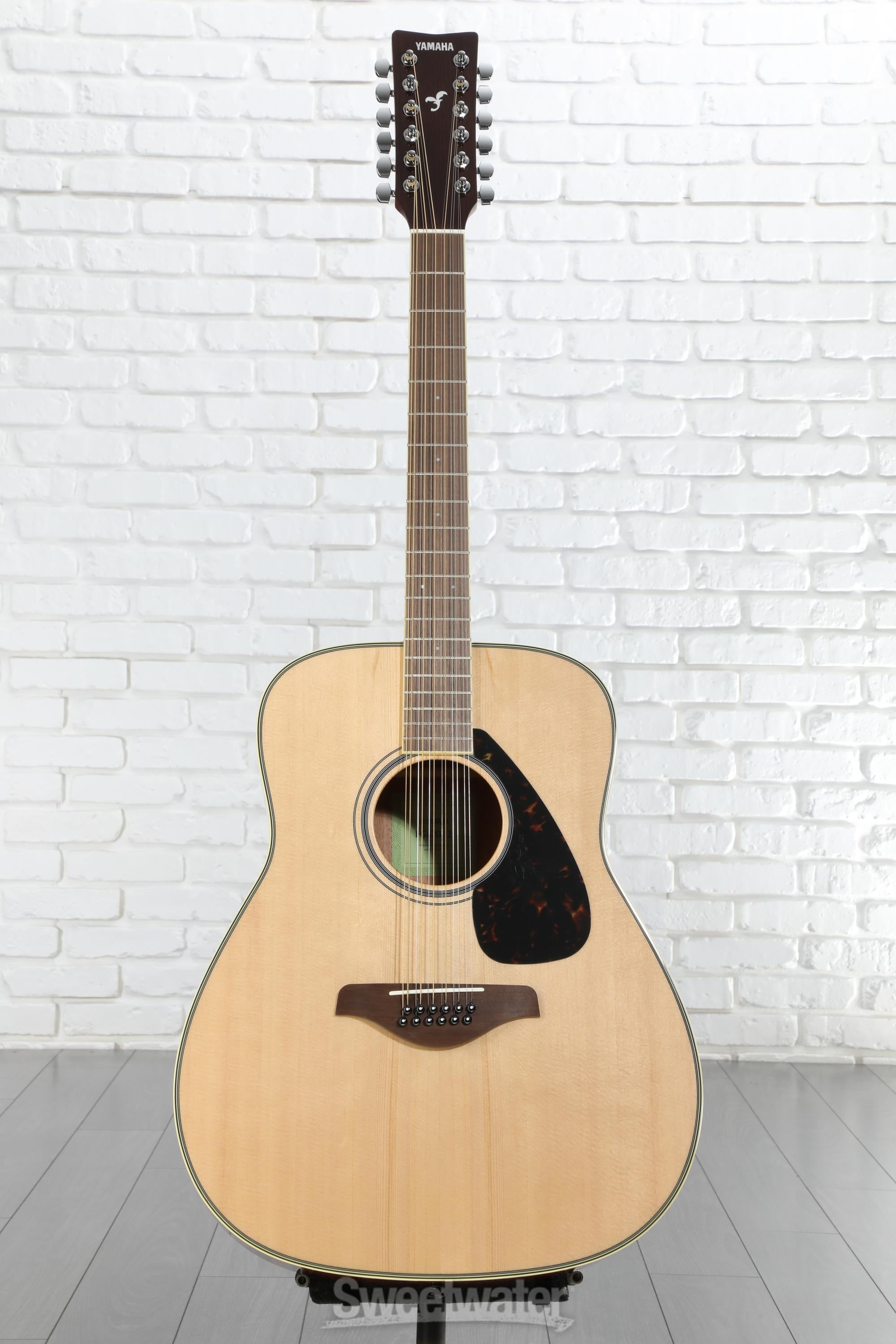 Yamaha FG820-12 12-string Acoustic Guitar - Natural | Sweetwater