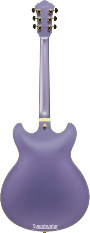 Ibanez Artcore AS73G Semi-hollow Electric Guitar - Metallic Purple Flat