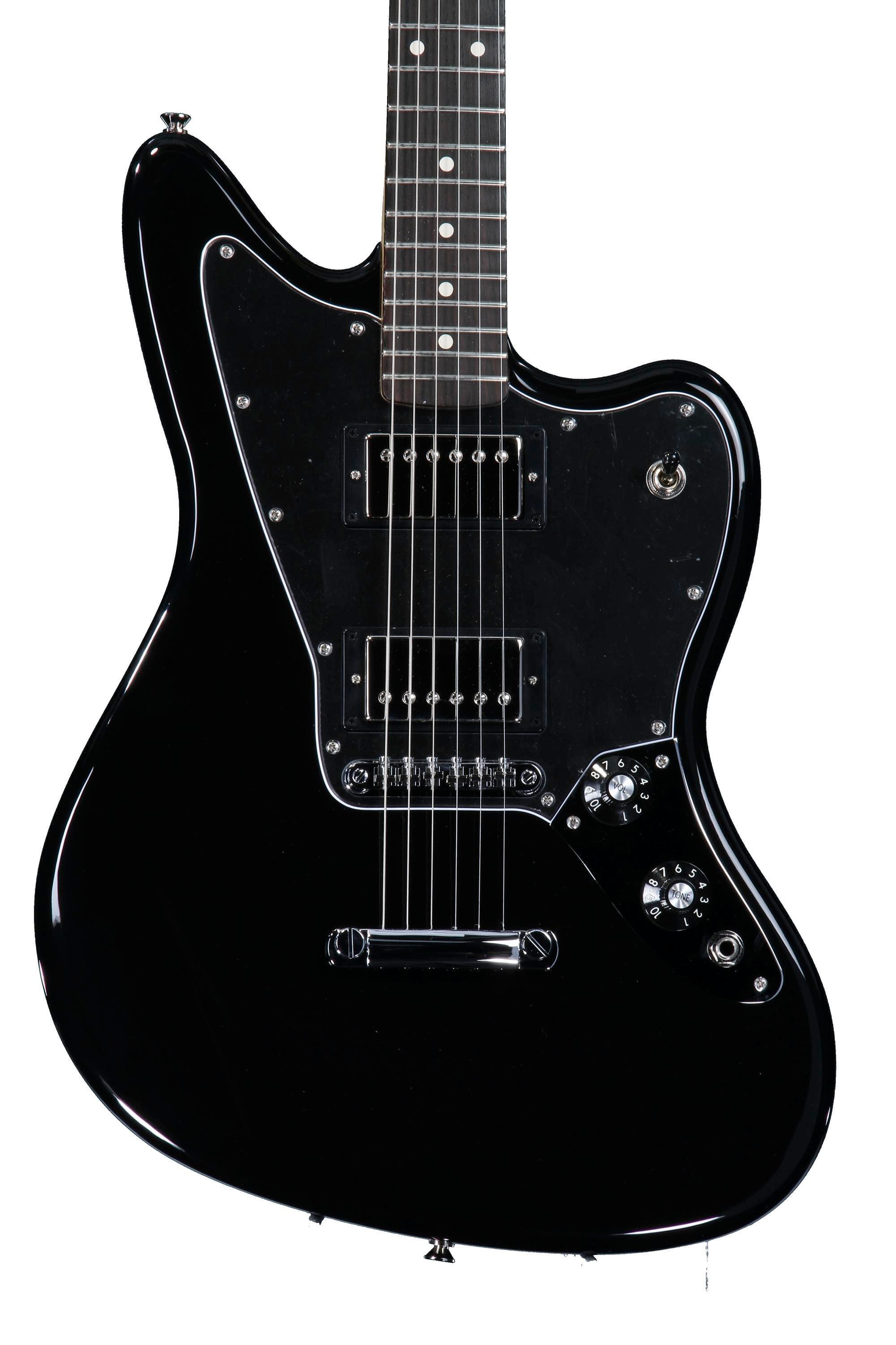 Fender Blacktop Jaguar HH - Black | Sweetwater