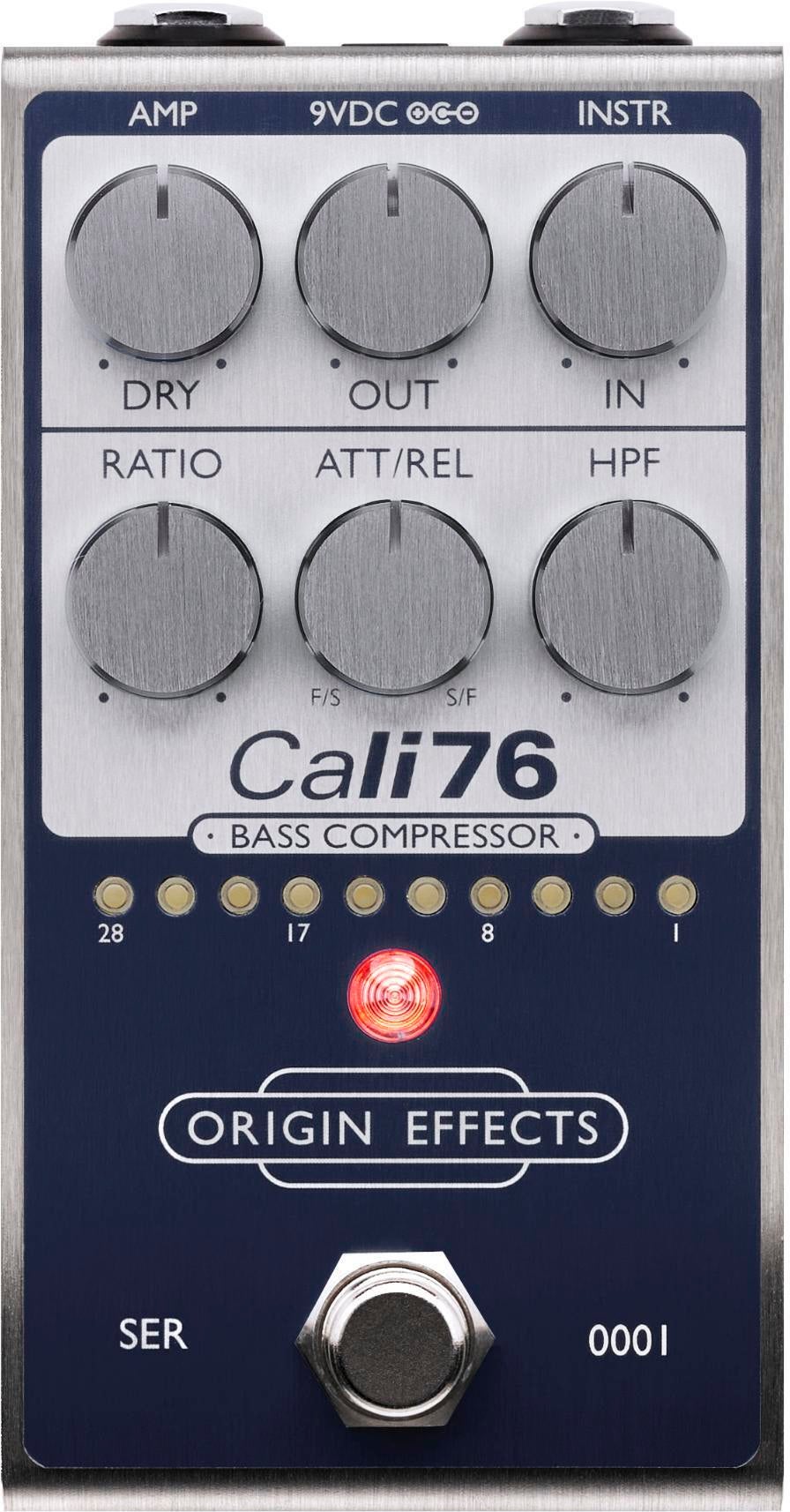 Origin Effects Cali76 Compact Bass Compressor Pedal | Sweetwater
