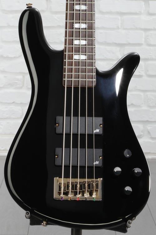 Spector Icon NS-5 5-string Electric Bass Guitar - Black Gloss
