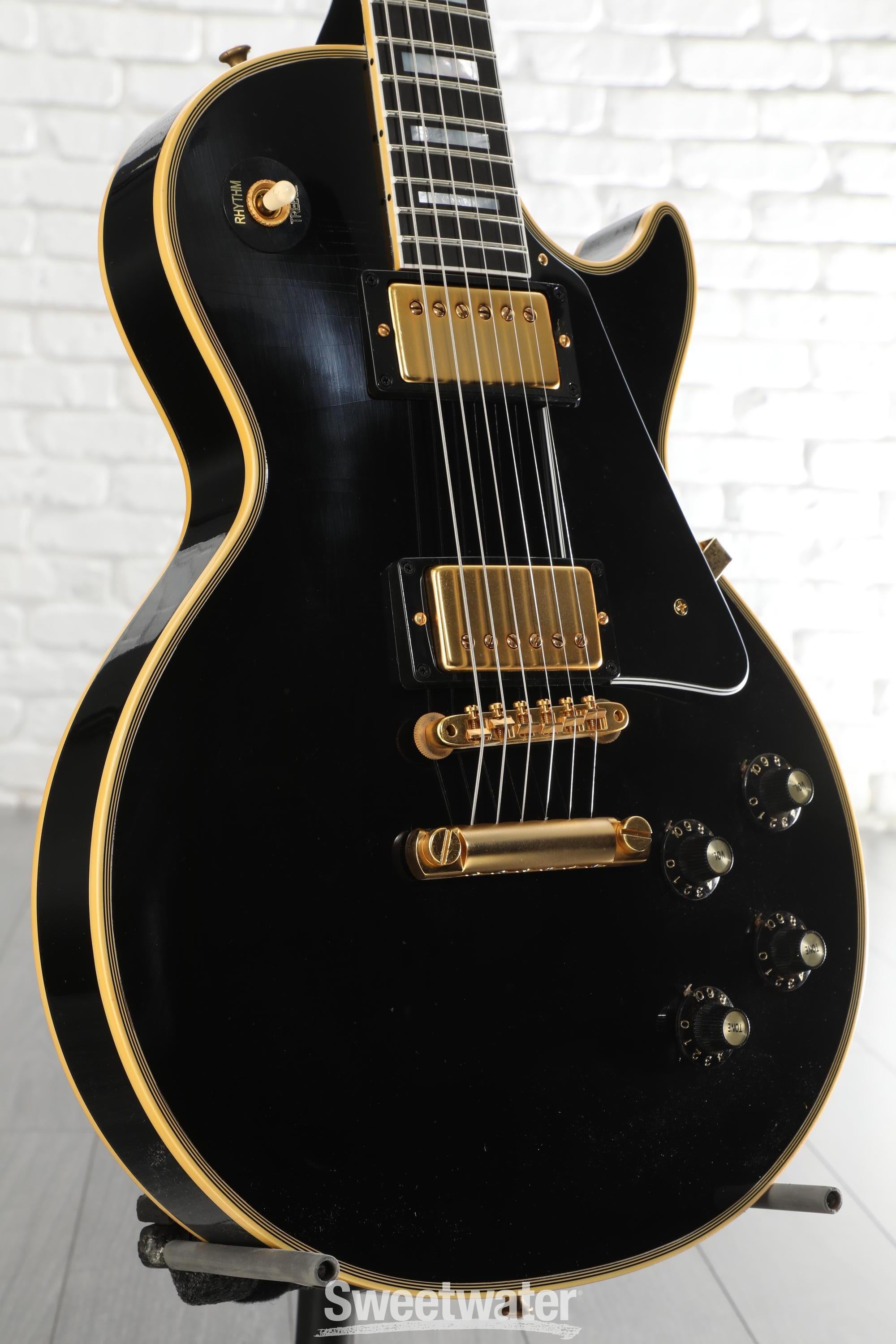 Gibson Custom 1968 Les Paul Custom Reissue Electric Guitar - Ebony
