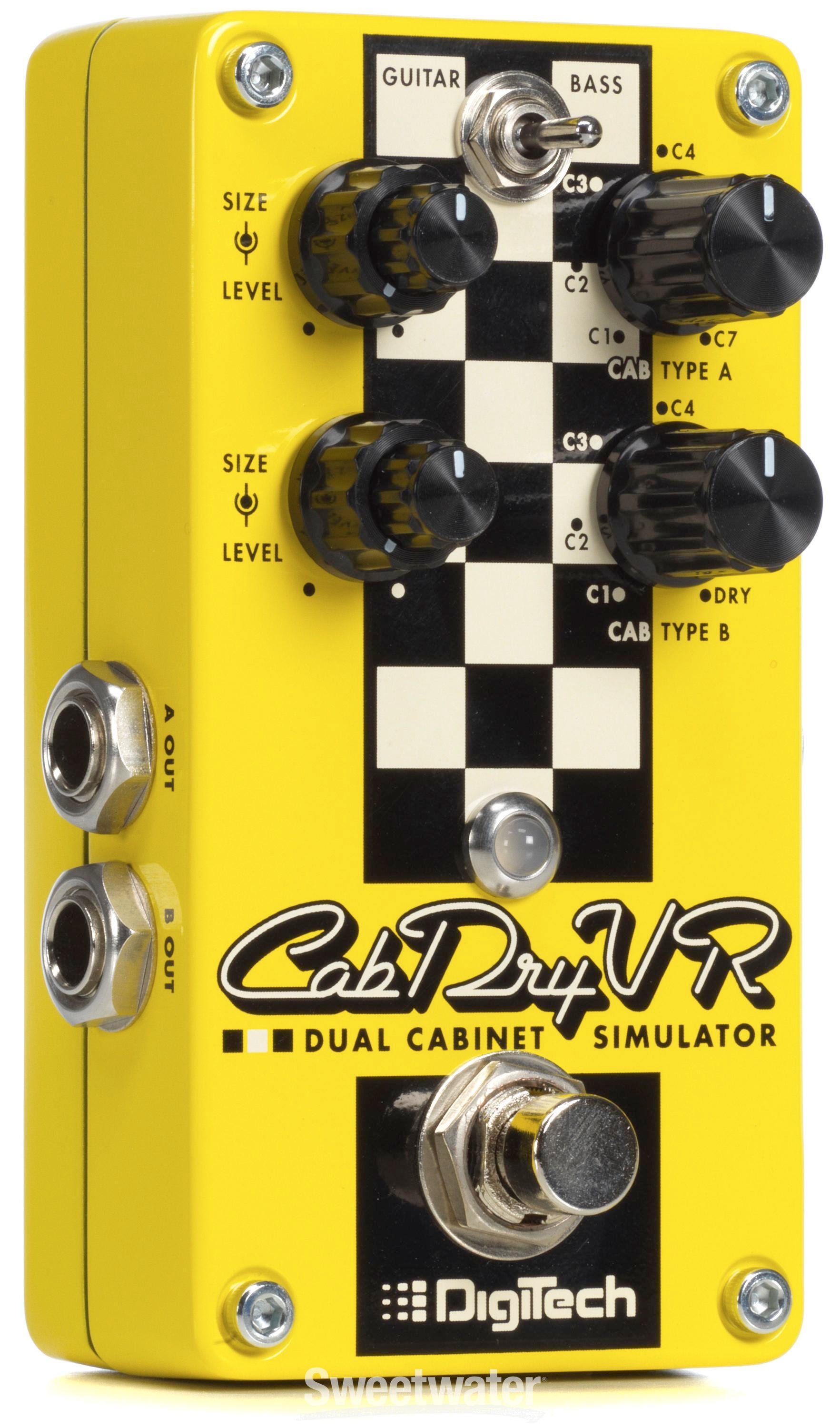 DigiTech CabDryVR Speaker Cabinet IR Pedal