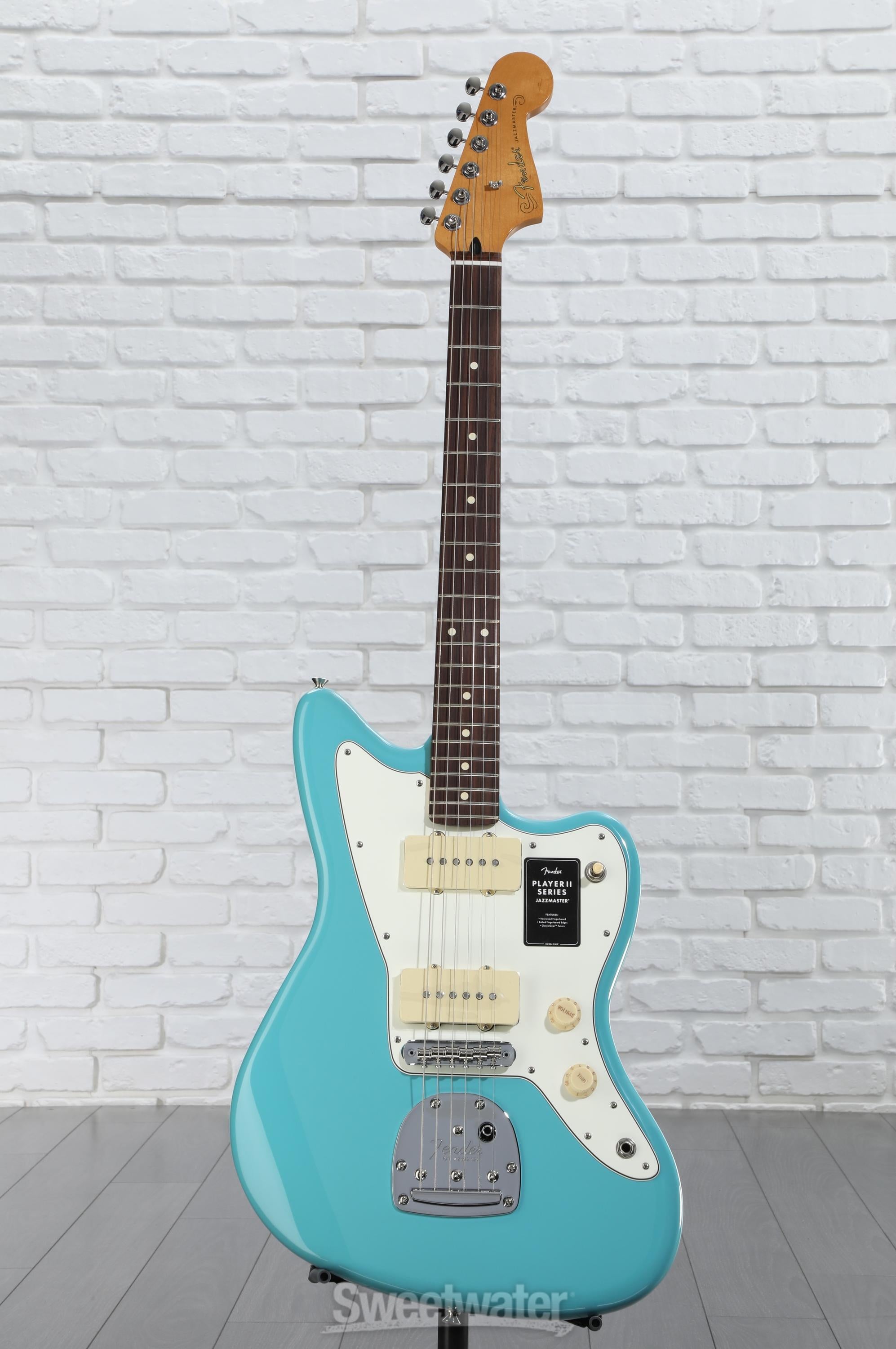 Fender Player II Jazzmaster Electric Guitar - Aquatone Blue
