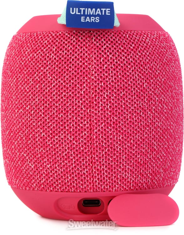 Ultimate Ears Wonderboom Portable Bluetooth Speaker Hyper Pink