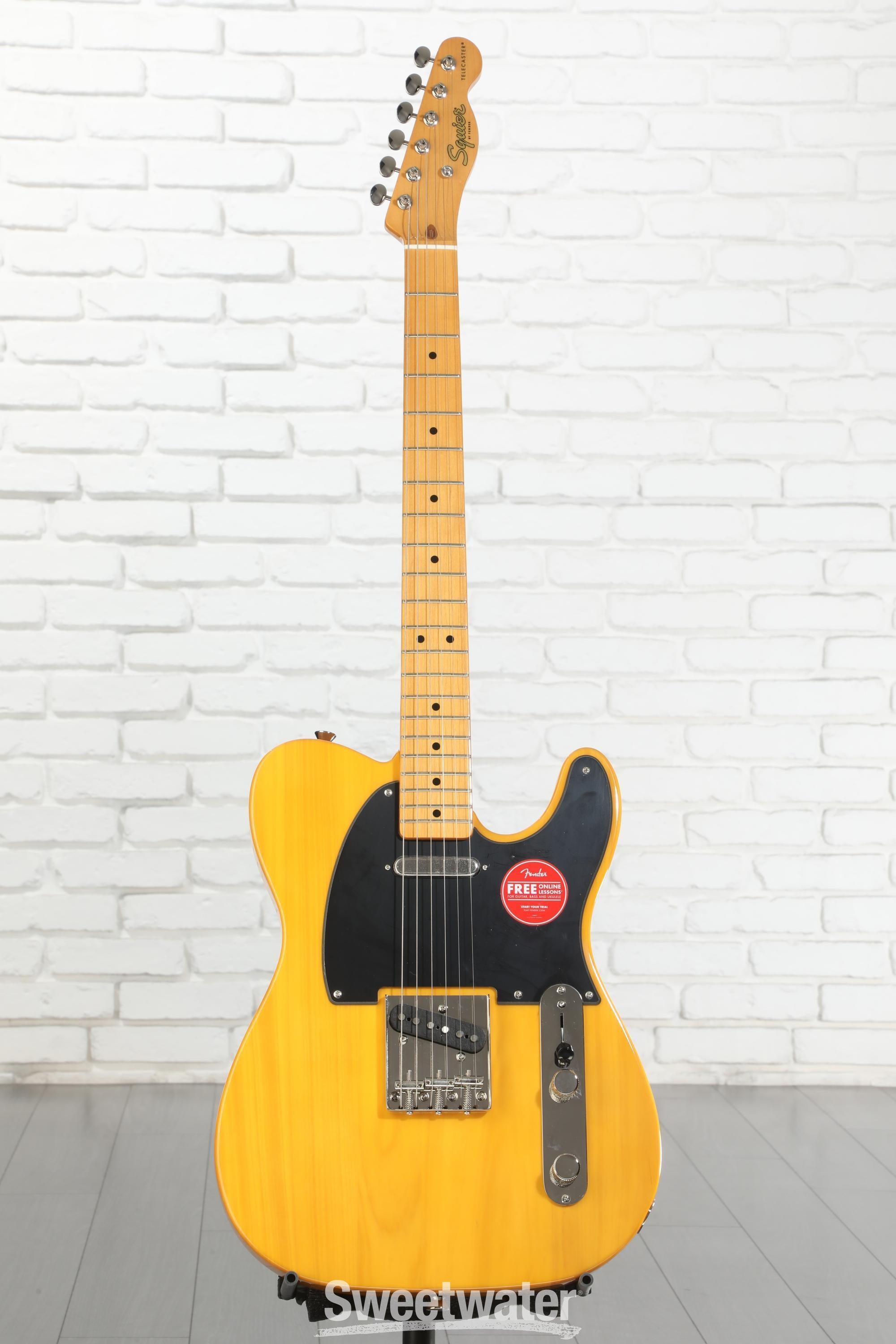 Squire Classic Vibe ‘50s Telecaster Squier Classic Vibe '50s Telecaster - Butterscotch Blonde | Sweetwater