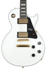 Photo of Gibson Custom Les Paul Custom - Alpine White with Ebony Fingerboard