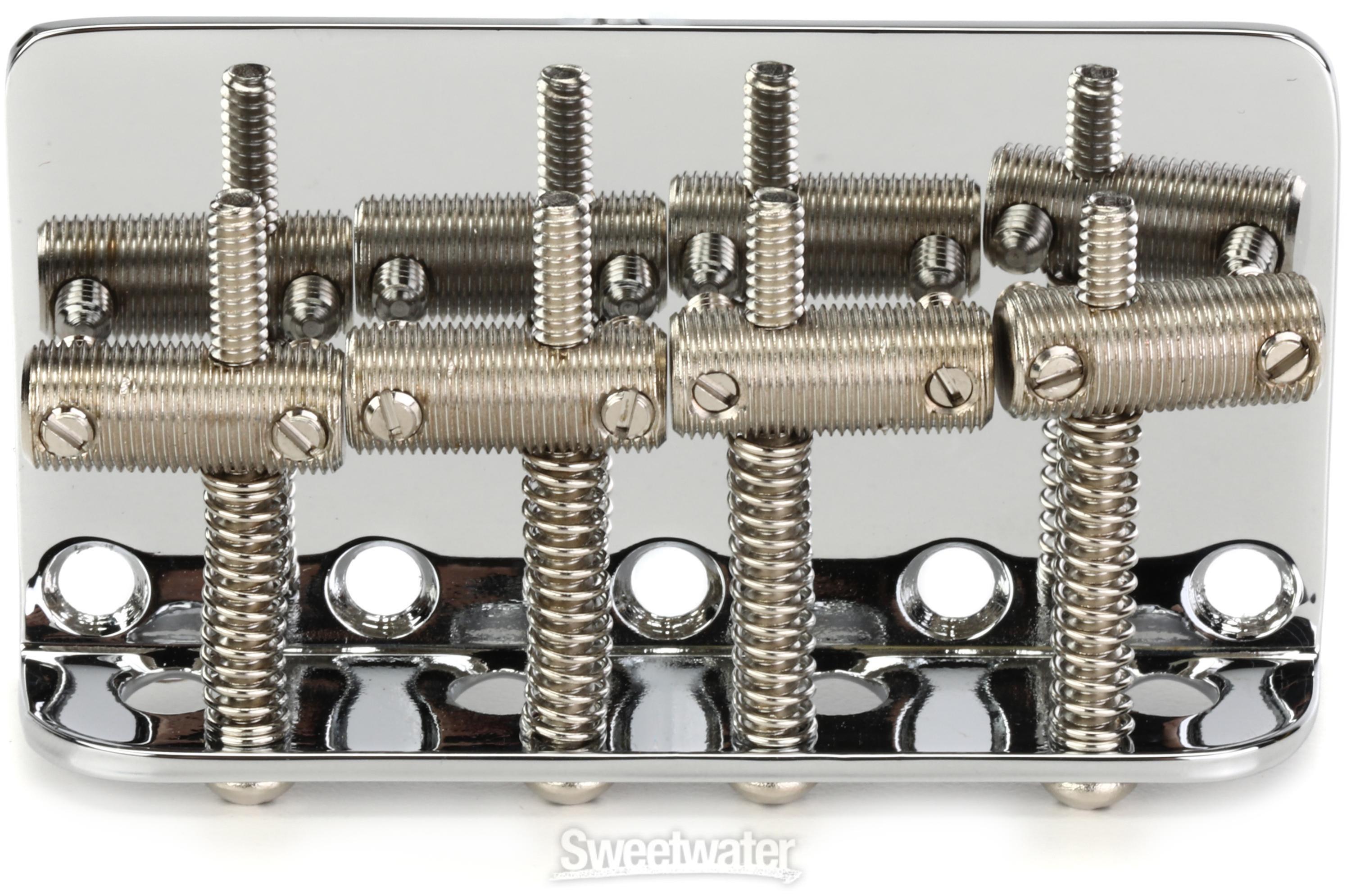 Fender Pure Vintage '58 Precision Bass Bridge Assembly - Nickel 