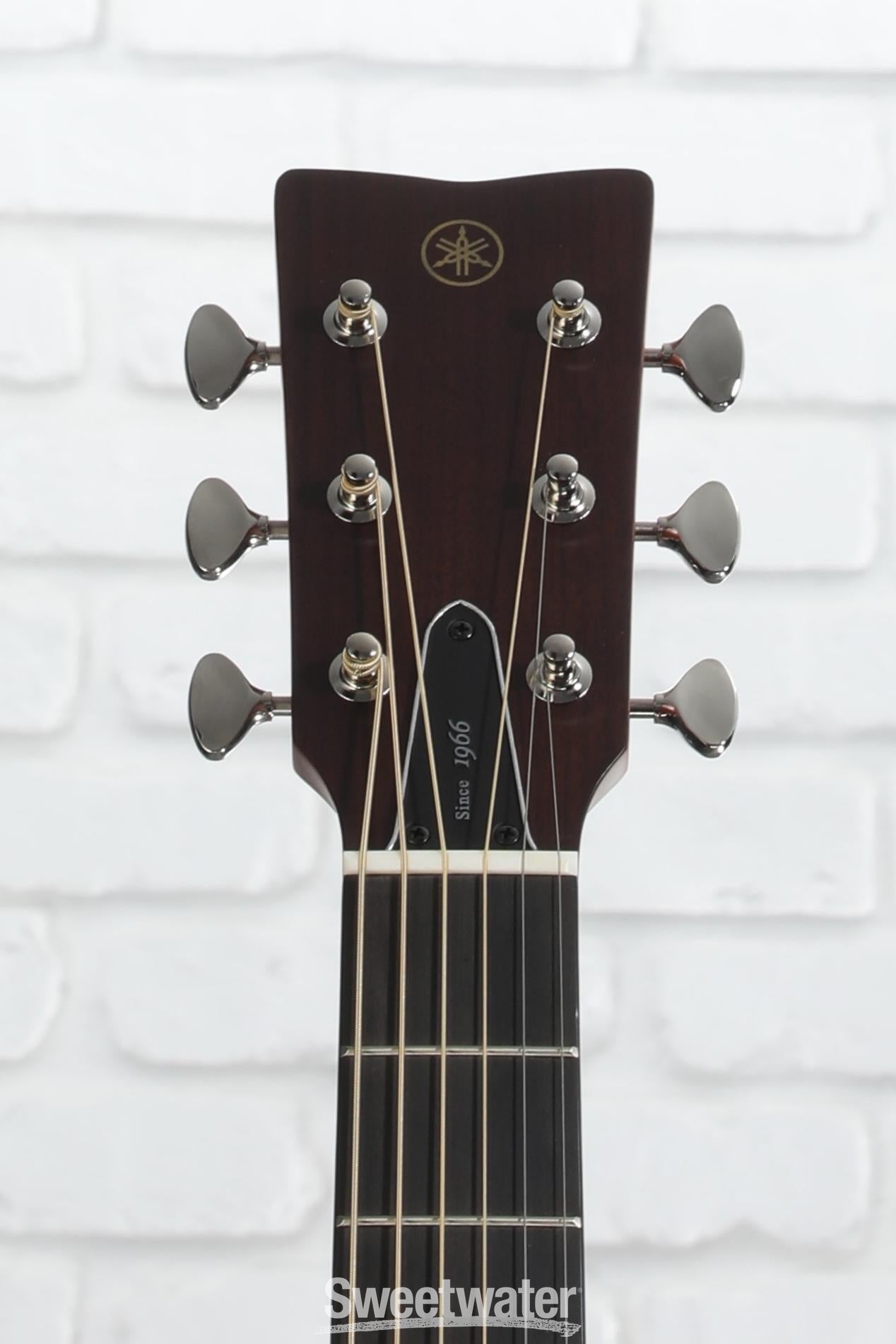Yamaha FG5 Red Label Acoustic Guitar - Natural | Sweetwater