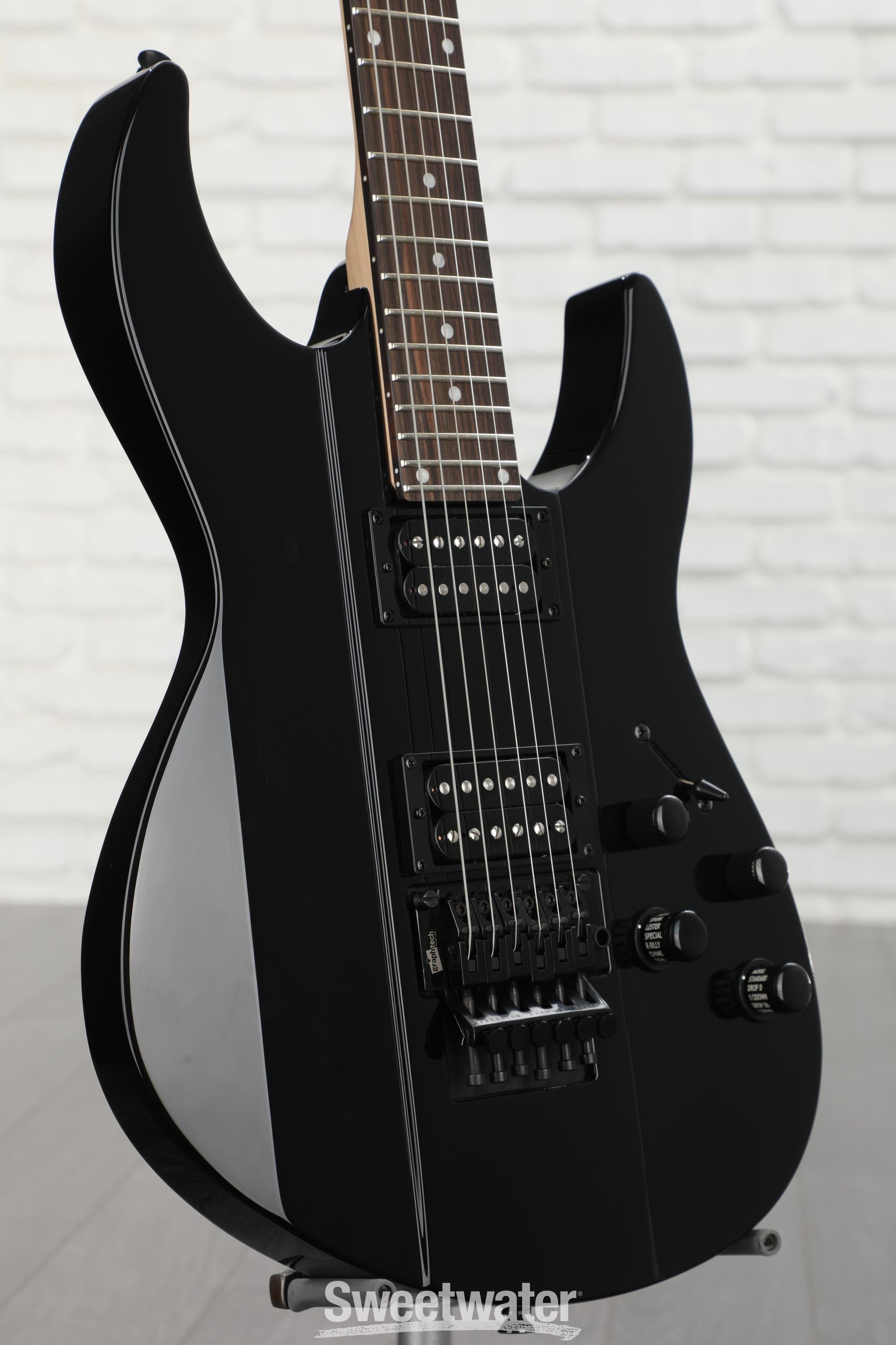 Line 6 JTV-89 Floyd Rose, Dent 'n Scratch - Black | Sweetwater