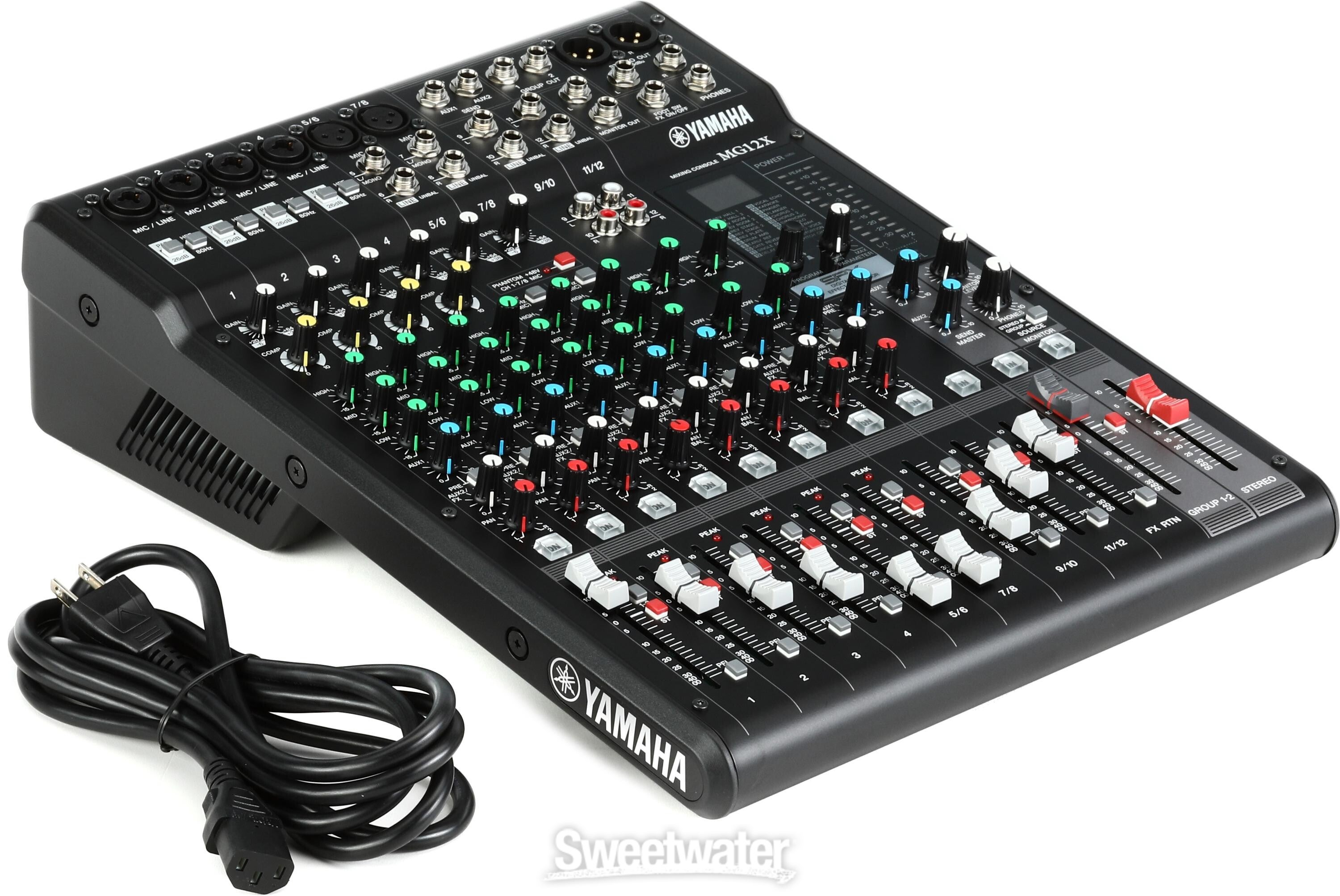 Yamaha MG12X CV 12-channel Stereo Mixer | Sweetwater