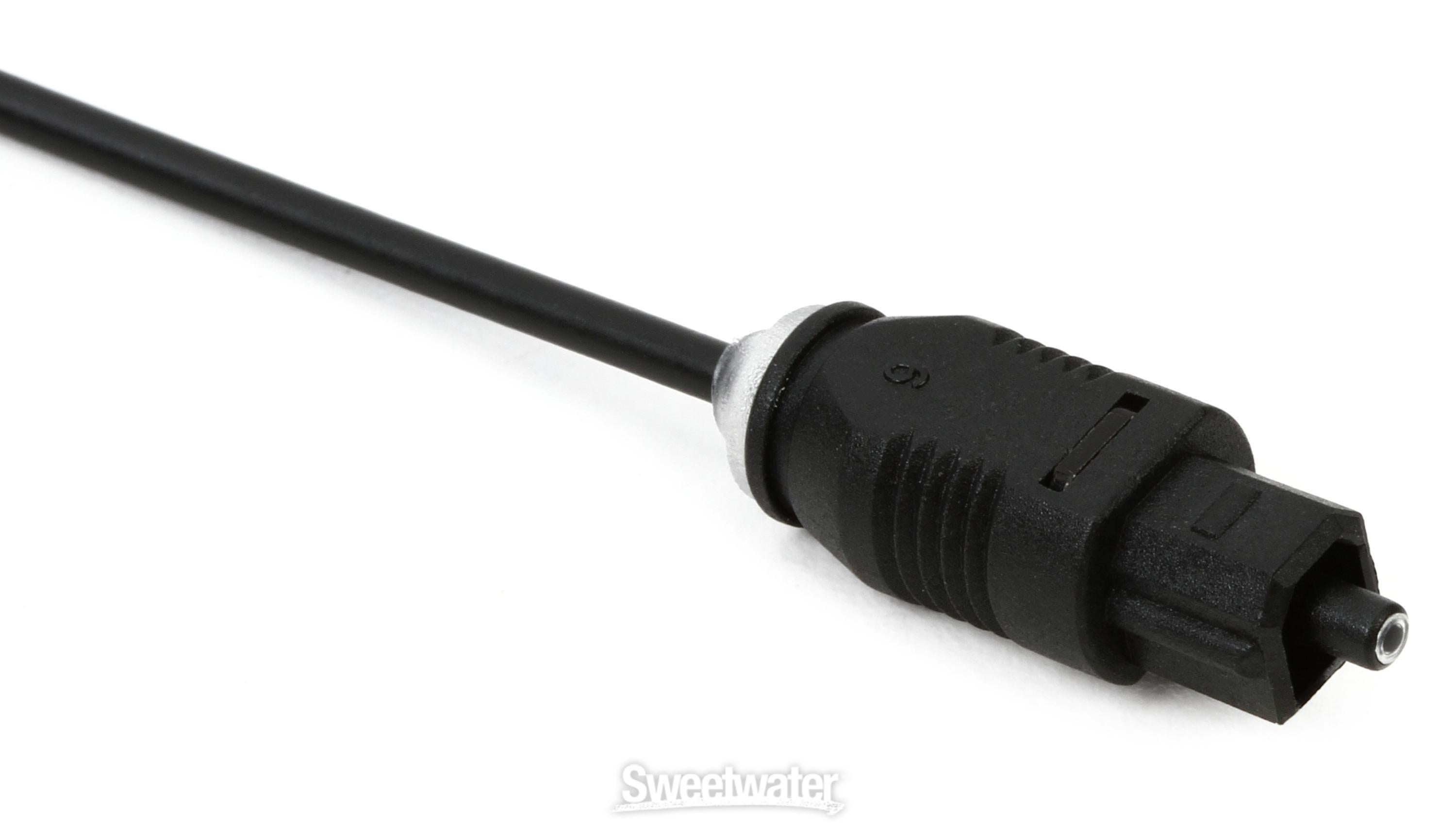 Hosa OPT-102 Fiber Optic Cable - 2 foot | Sweetwater